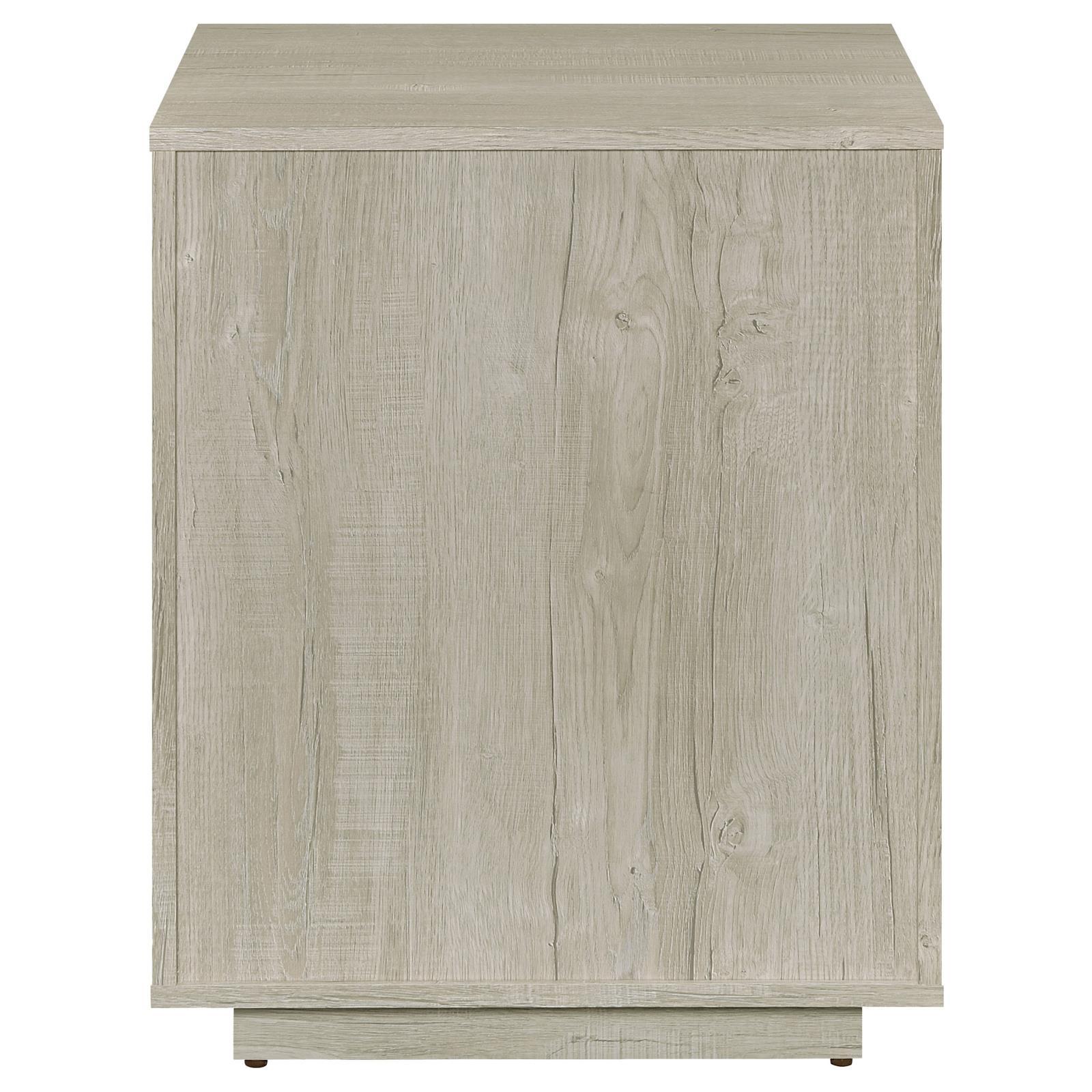  Coaster Furniture Loomis 805882 3-Drawer Home Office File Cabinet - Whitewashed Grey IMAGE 9