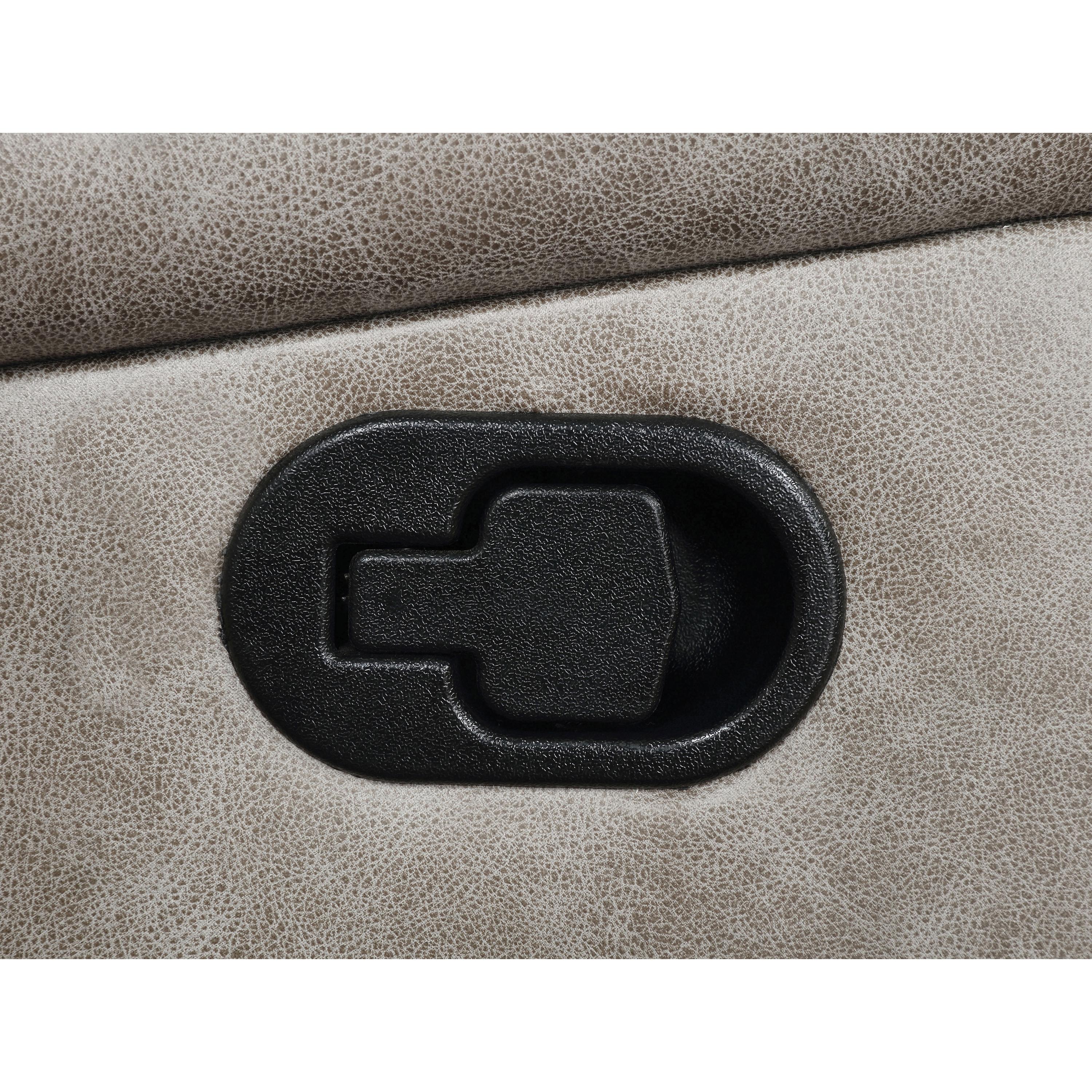  Coaster Furniture Greer 651351 Upholstered Motion Reclining Sofa - Taupe IMAGE 6