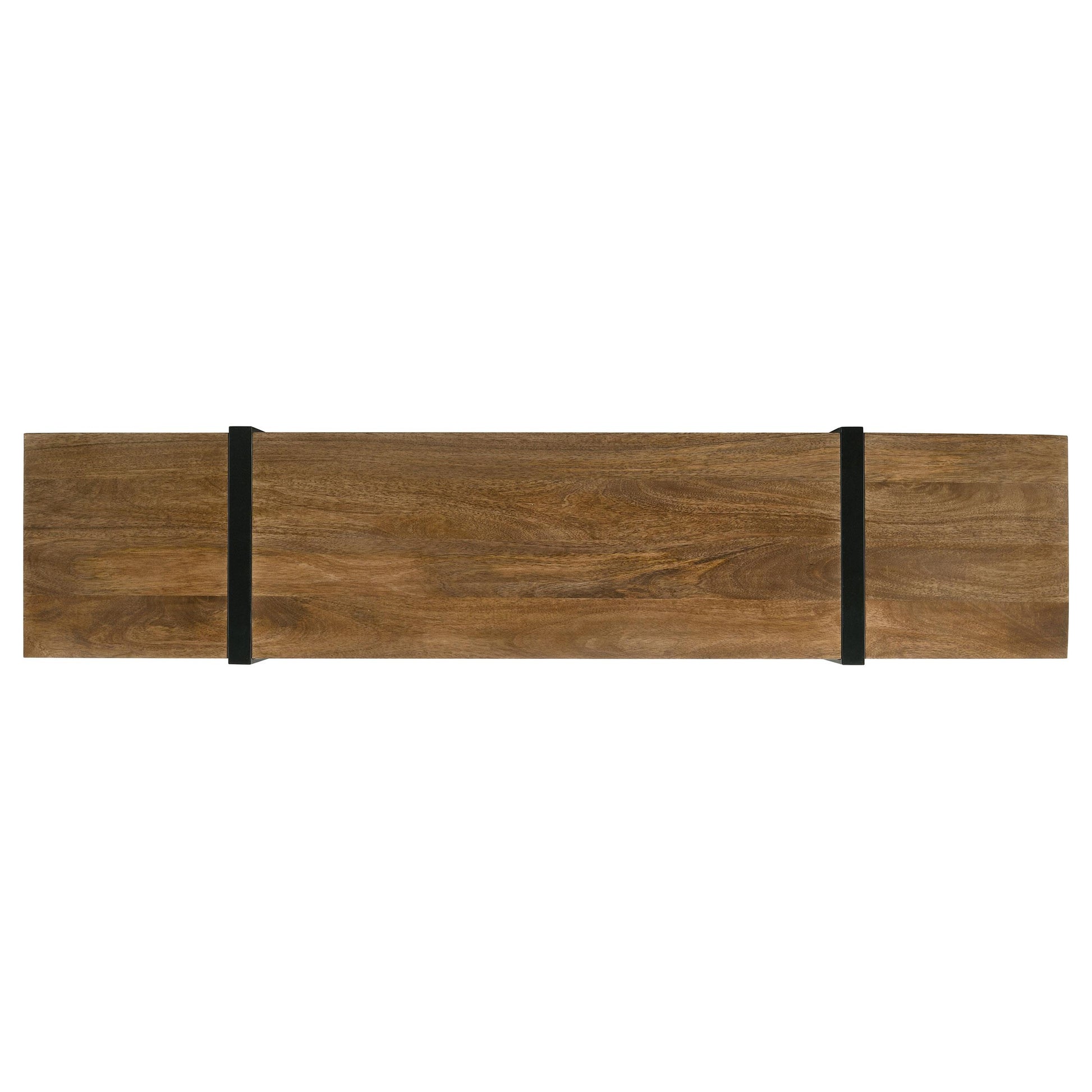  Coaster Furniture Otto 703243 5-Drawer Mango Wood 70" TV Stand Media Console - Brown IMAGE 11