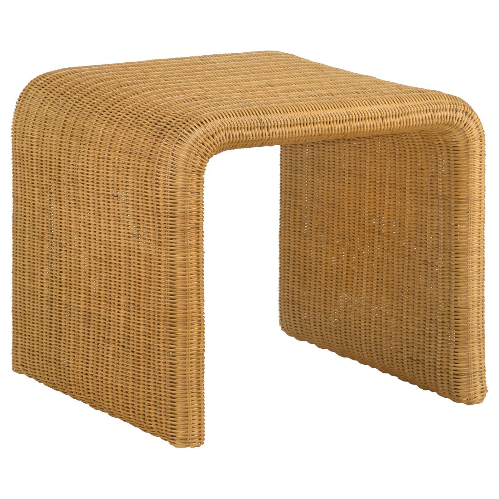  Coaster Furniture Juanita 709817 Square Woven Rattan End Table - Natural IMAGE 1