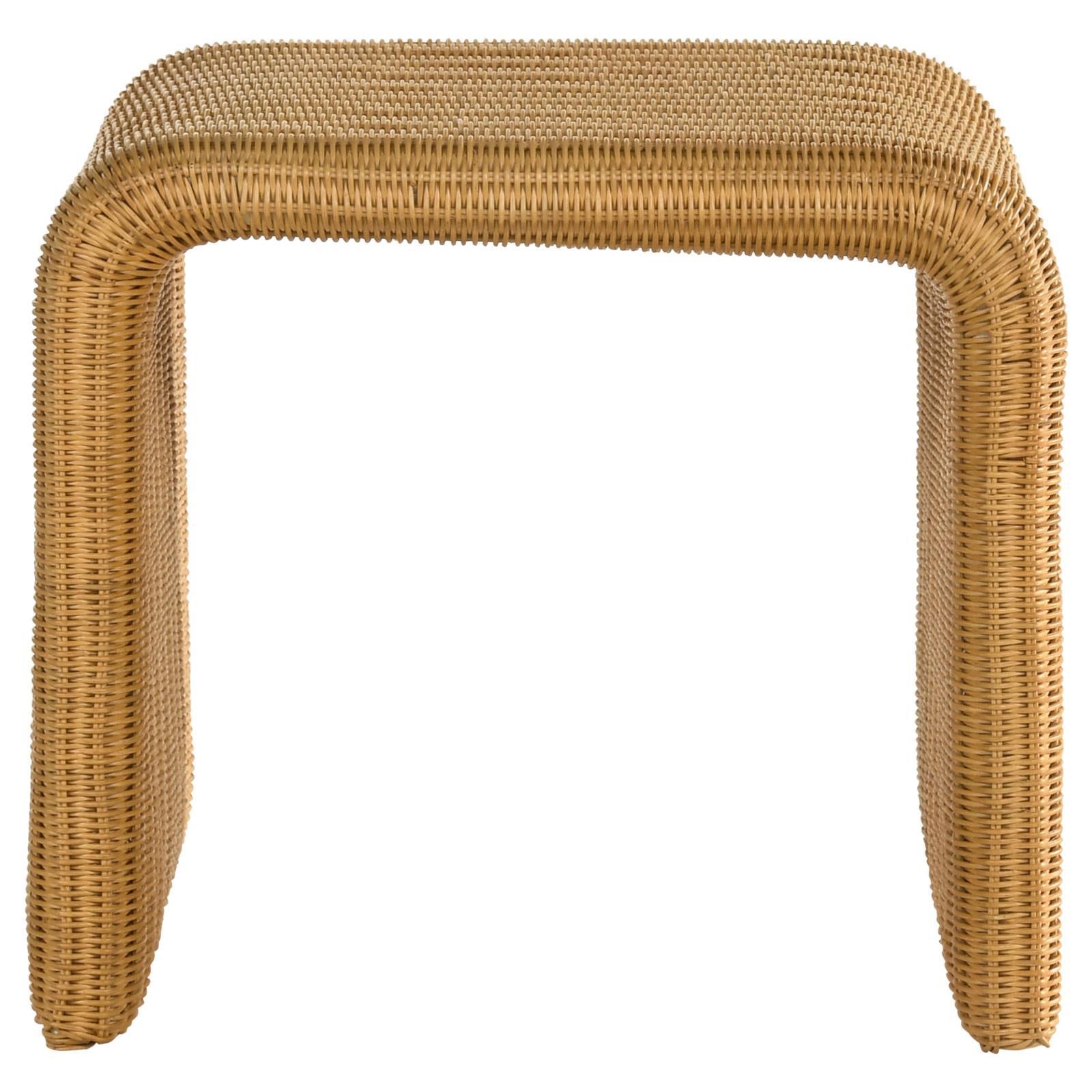  Coaster Furniture Juanita 709817 Square Woven Rattan End Table - Natural IMAGE 3