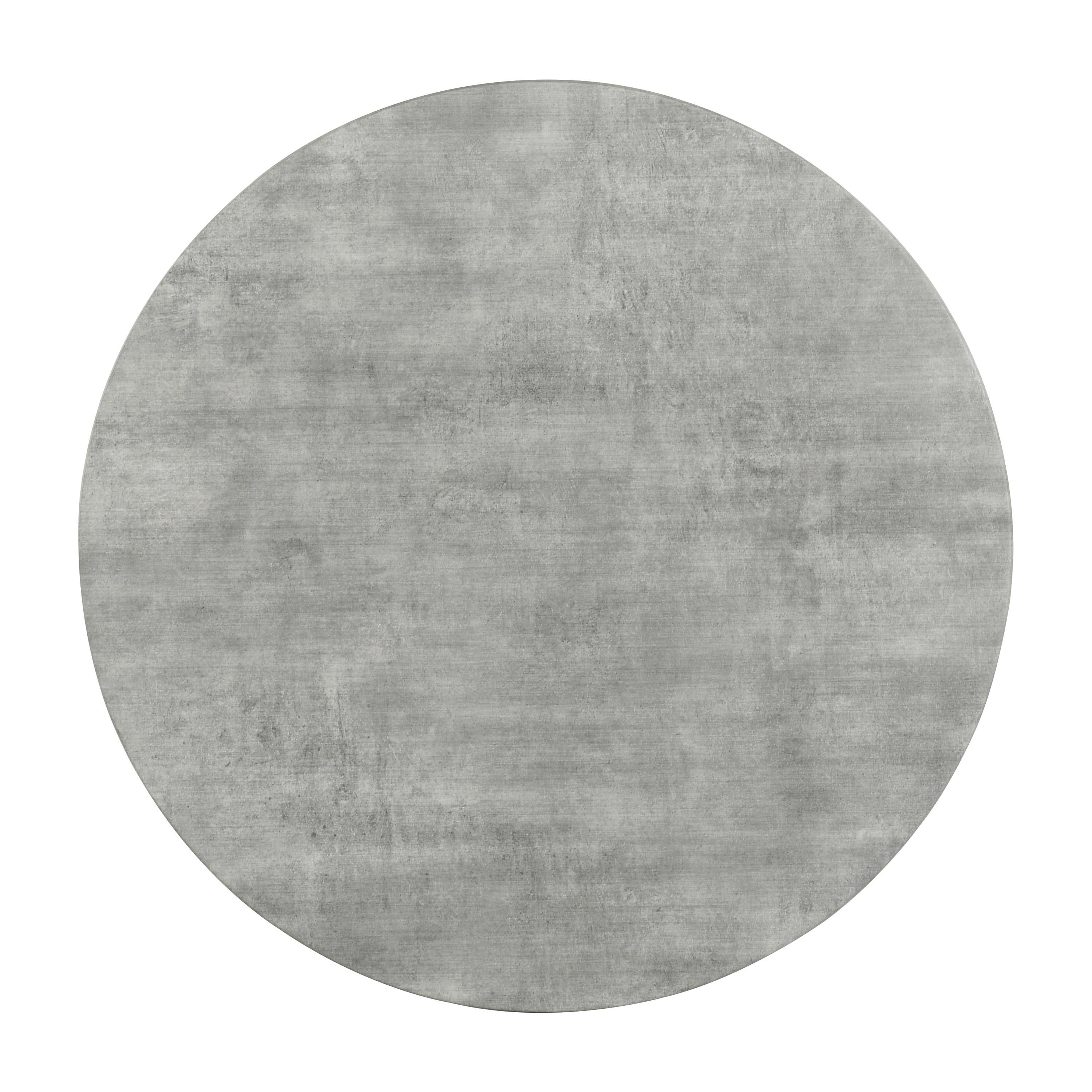  Coaster Furniture Hadi 736178 Round SmartTop Coffee Table - Cement and Gunmetal IMAGE 3