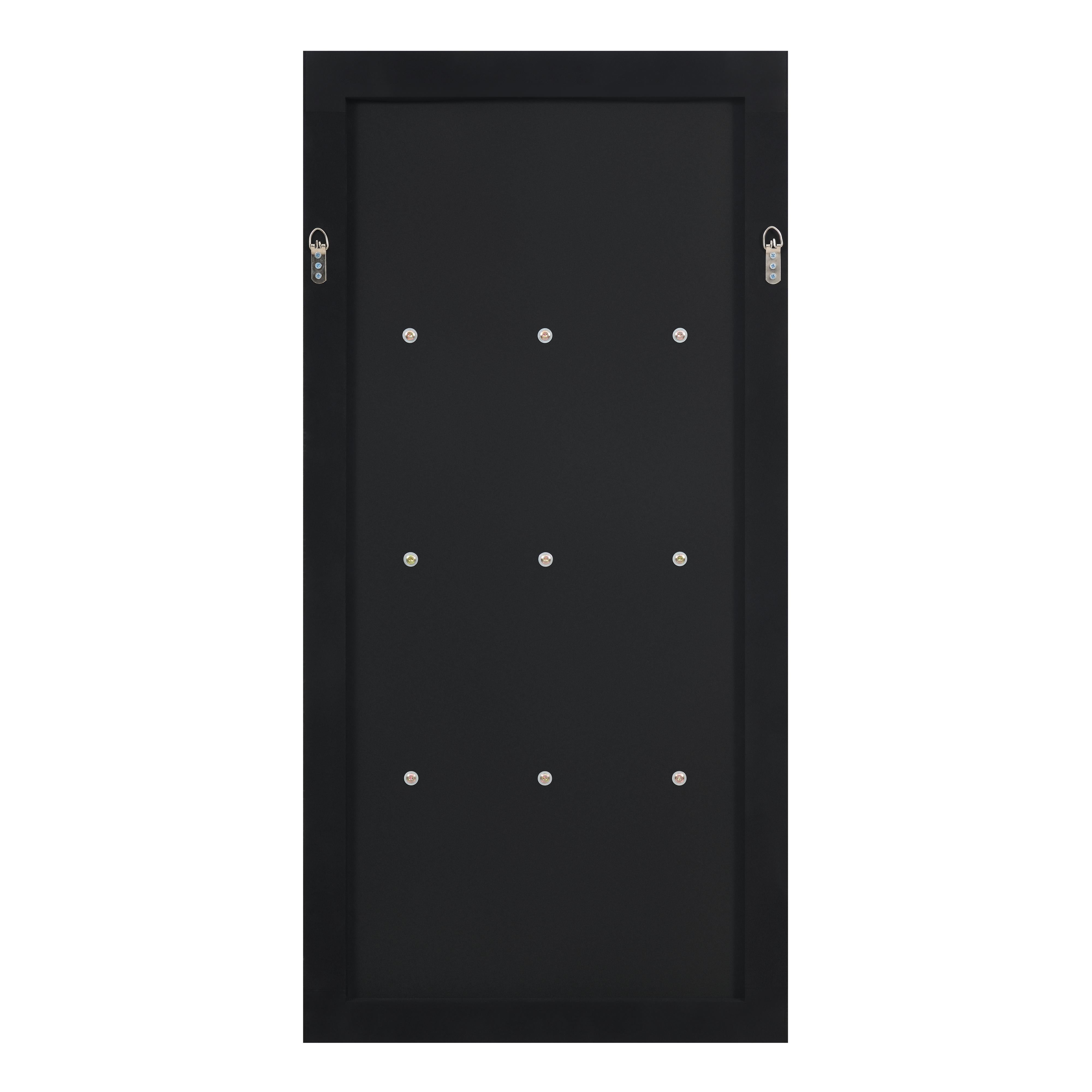  Coaster Furniture Oriel 961631 24 x 47 Inch Rectangular 3-Shelf Wall Mirror - Silver IMAGE 4