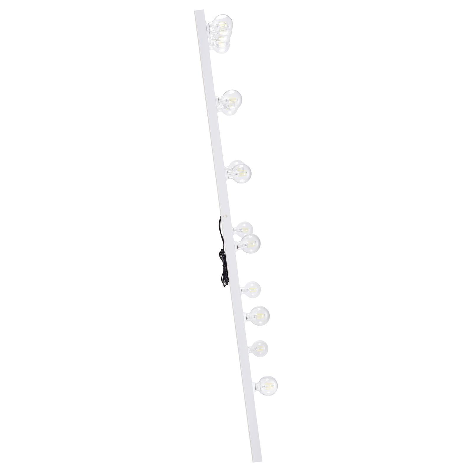  Coaster Furniture Zayan 969558 32 x 71 Inch Floor Mirror LED Lighting - White Gloss IMAGE 10