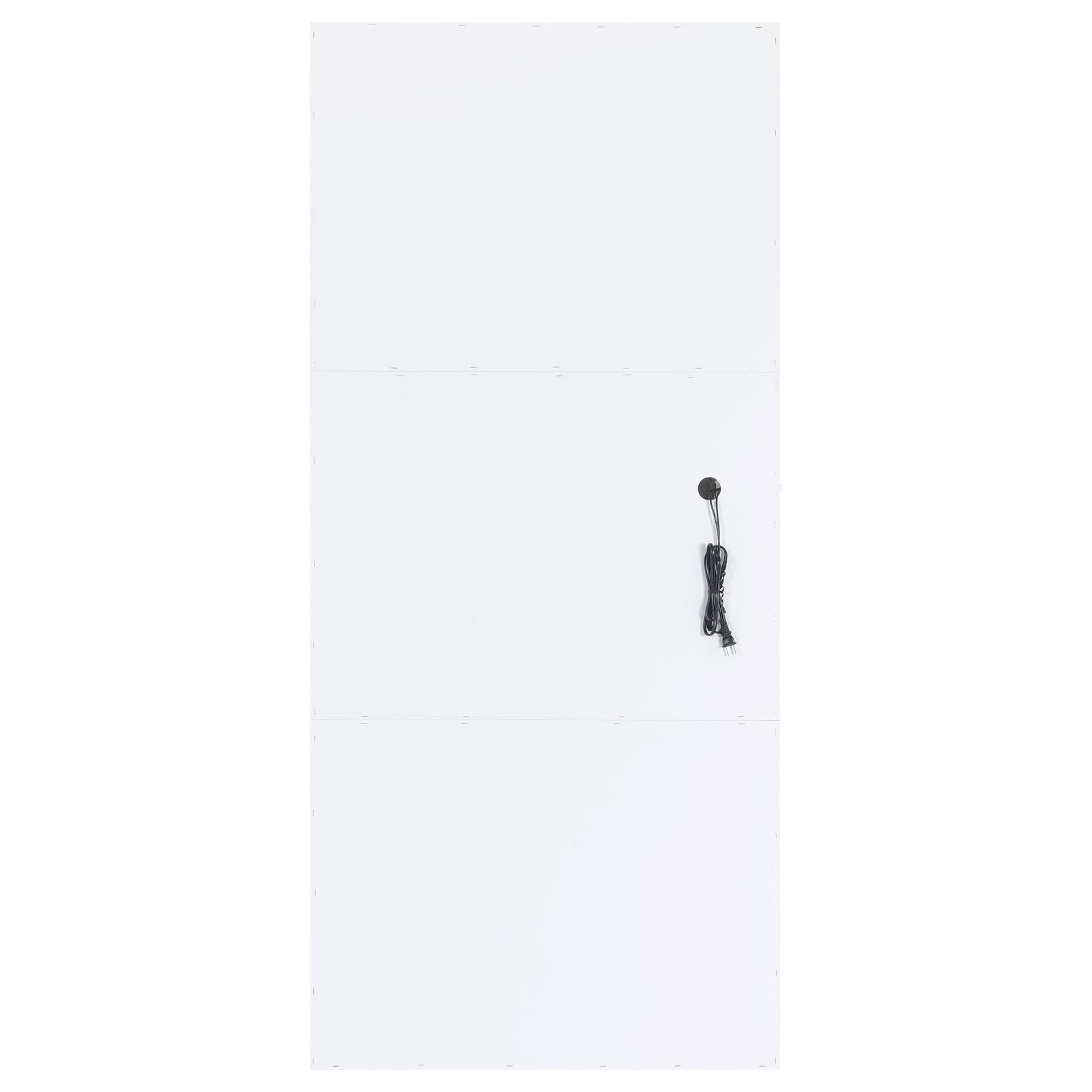  Coaster Furniture Zayan 969558 32 x 71 Inch Floor Mirror LED Lighting - White Gloss IMAGE 9