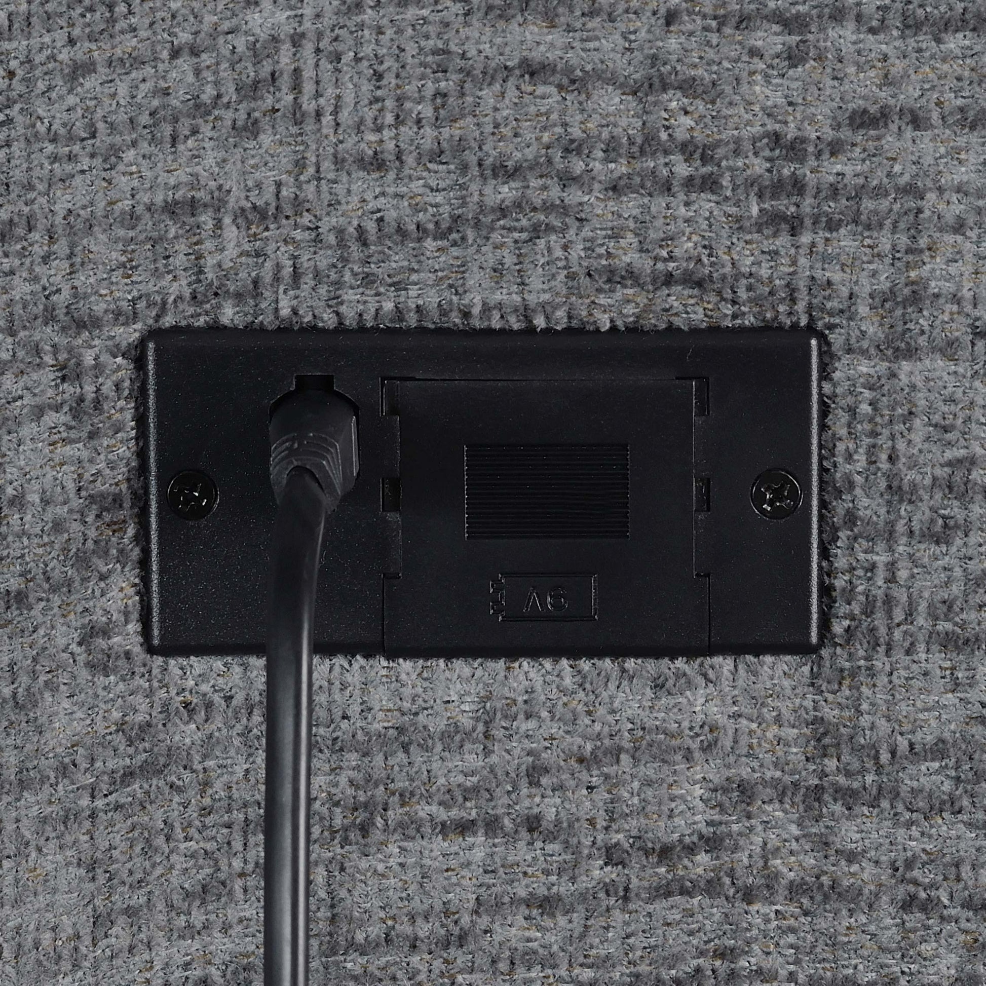  Coaster Furniture Bahrain 609541P Upholstered Power Sofa - Charcoal IMAGE 7