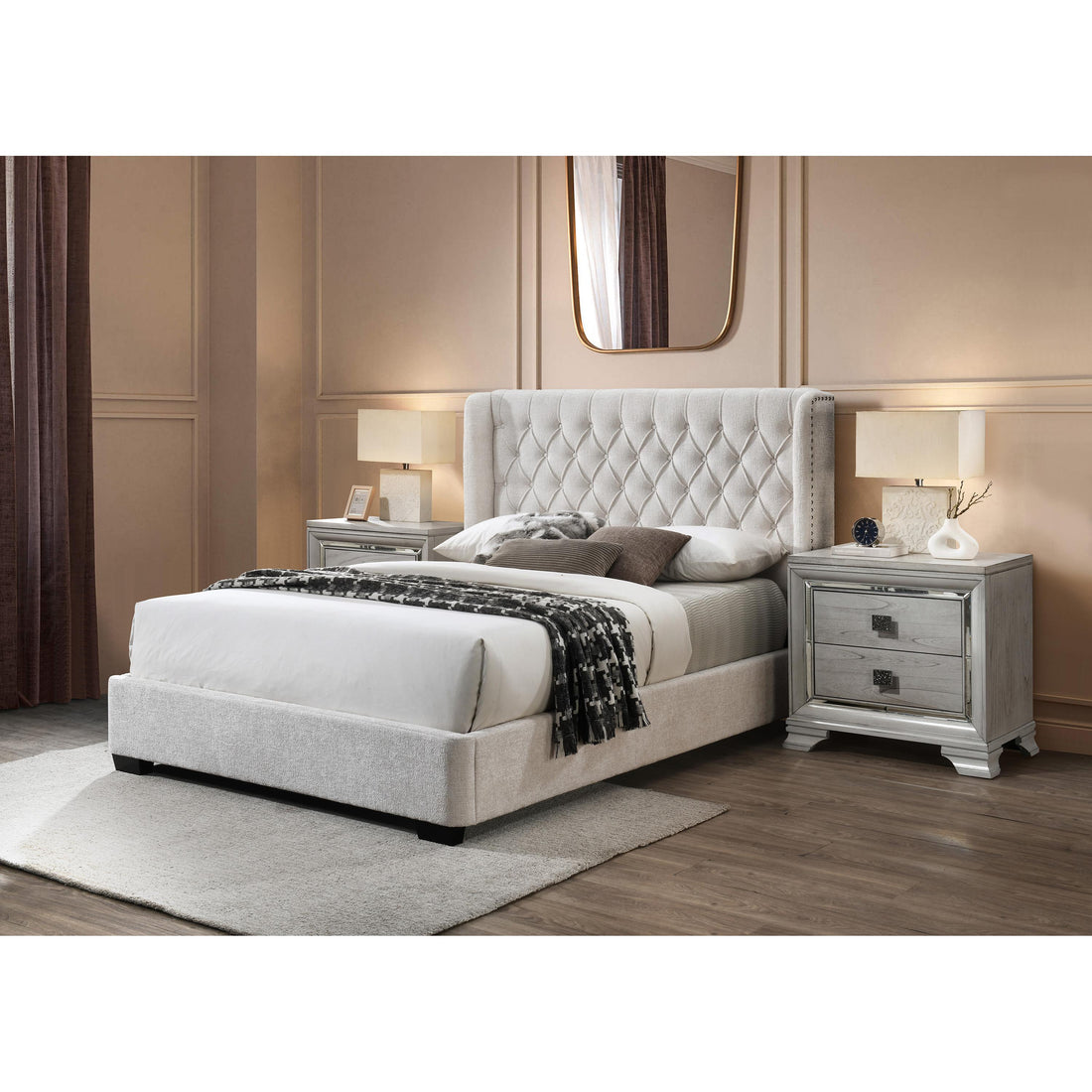  Crown Mark Daphne 5094-Q Queen Bed IMAGE 1