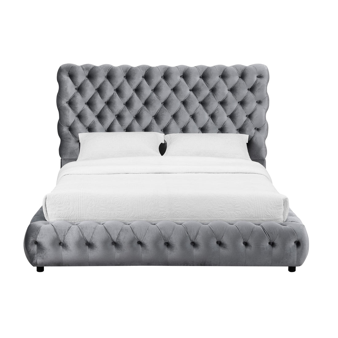 Size_King  -- Flory Upholstered Platform Bed IMAGE 1