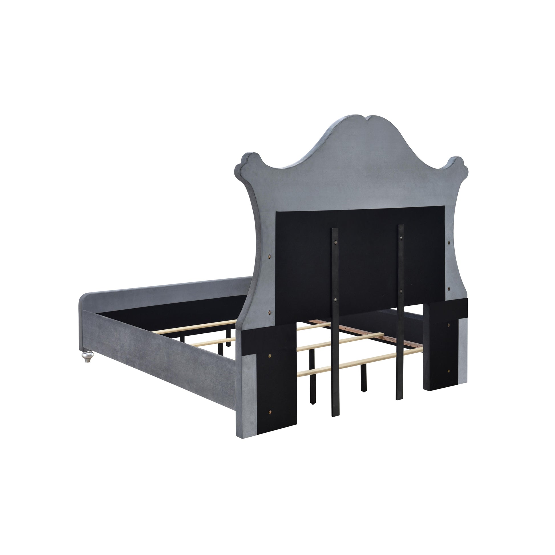  Size_King  -- Cameo Upholstered Panel Bed IMAGE 5