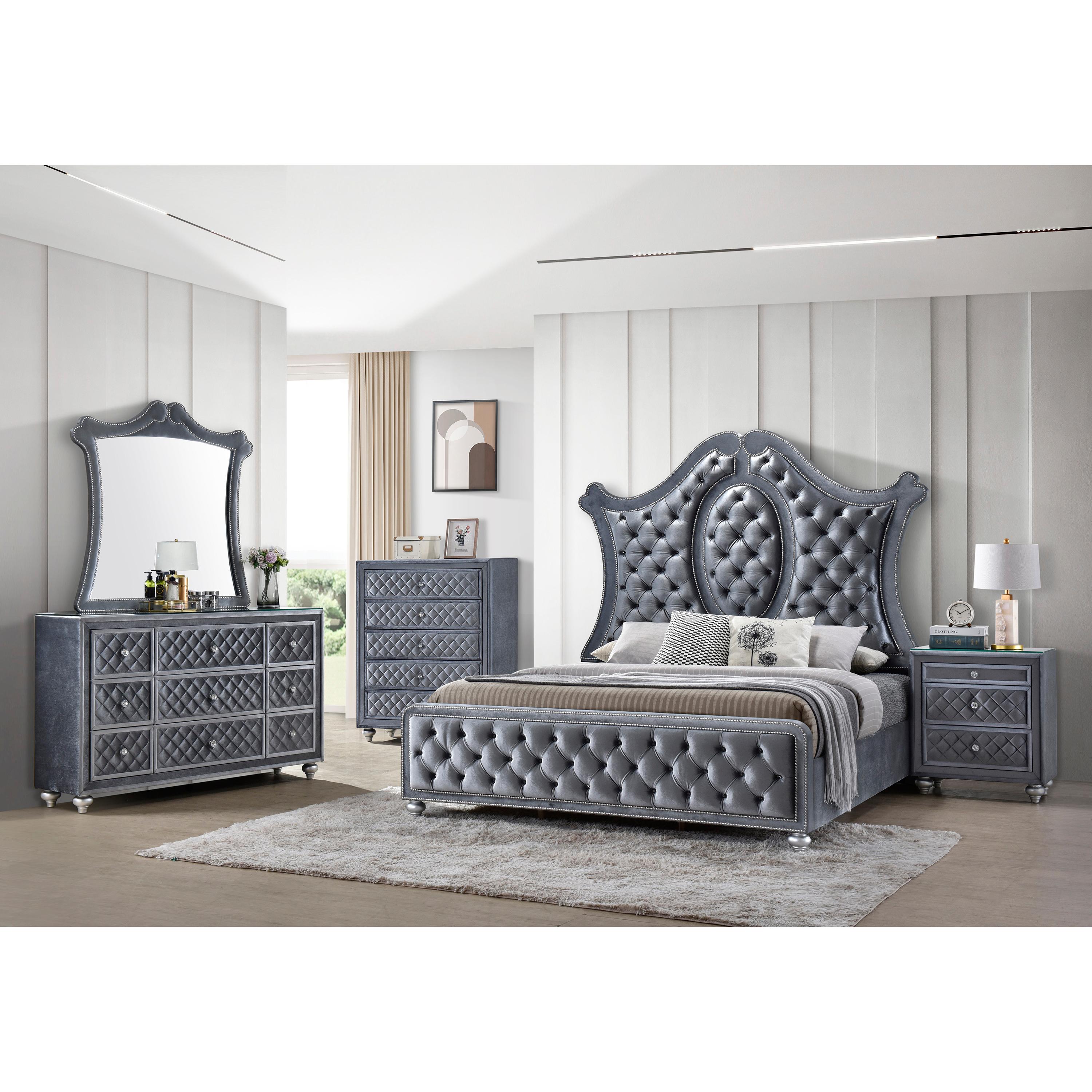  Size_Queen  -- Cameo B2100-Q Queen Bed IMAGE 2