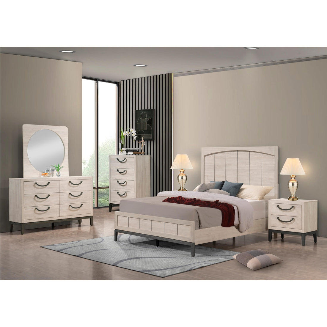  Crown Mark Veda B3300-2 Nightstand IMAGE 1