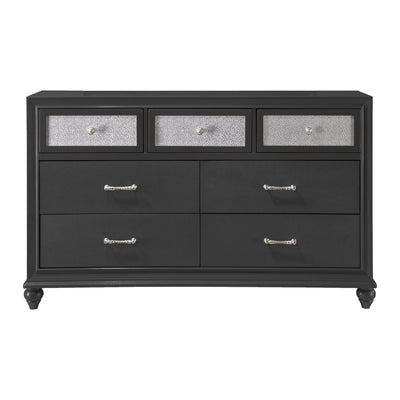  Crown Mark Lila B4398-1 Dresser - Black IMAGE 1