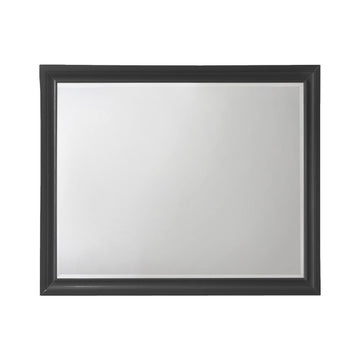  Crown Mark Lila B4398-11 Dresser Mirror - Black IMAGE 1