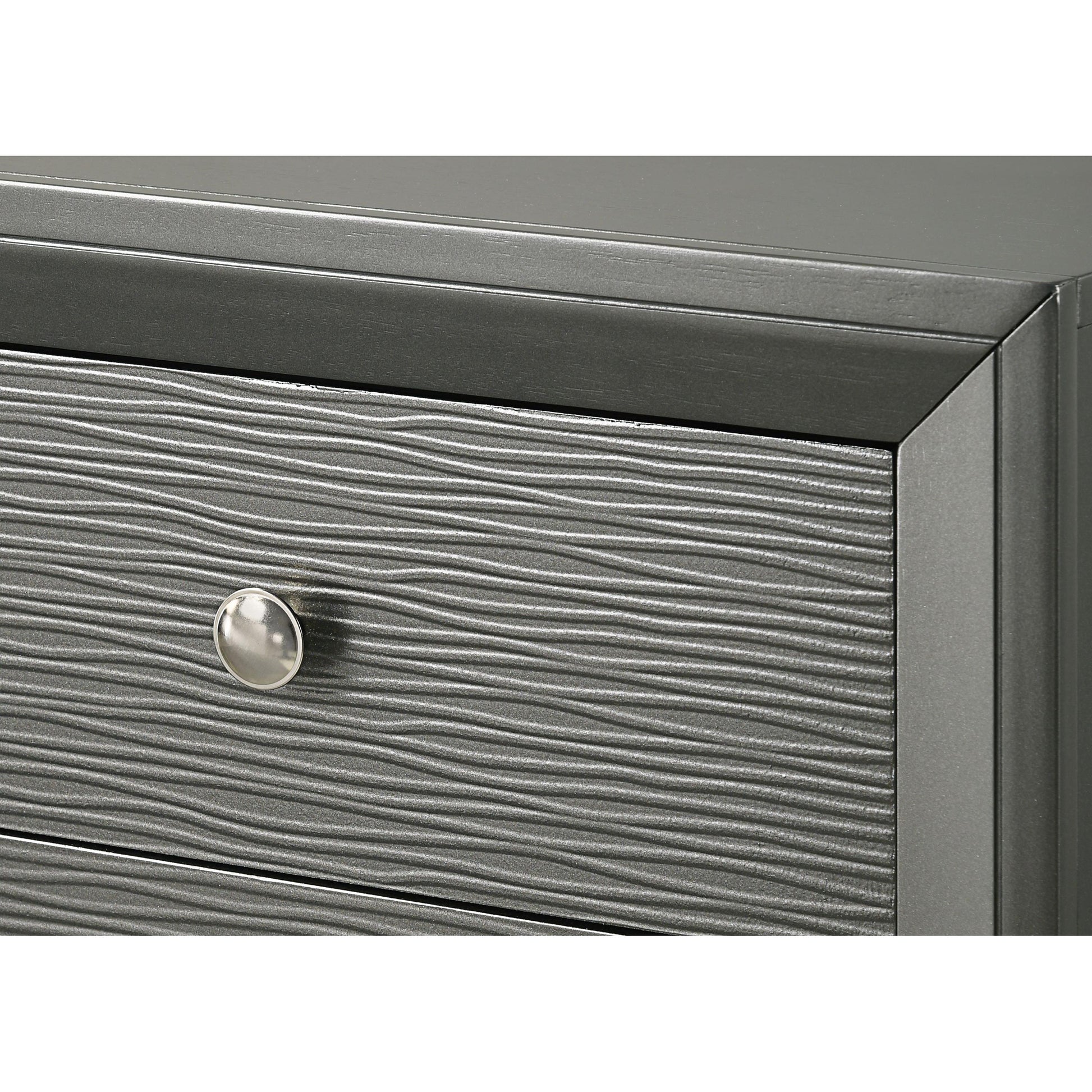  Crown Mark Denker B4715-4 Chest - Gunmetal IMAGE 3