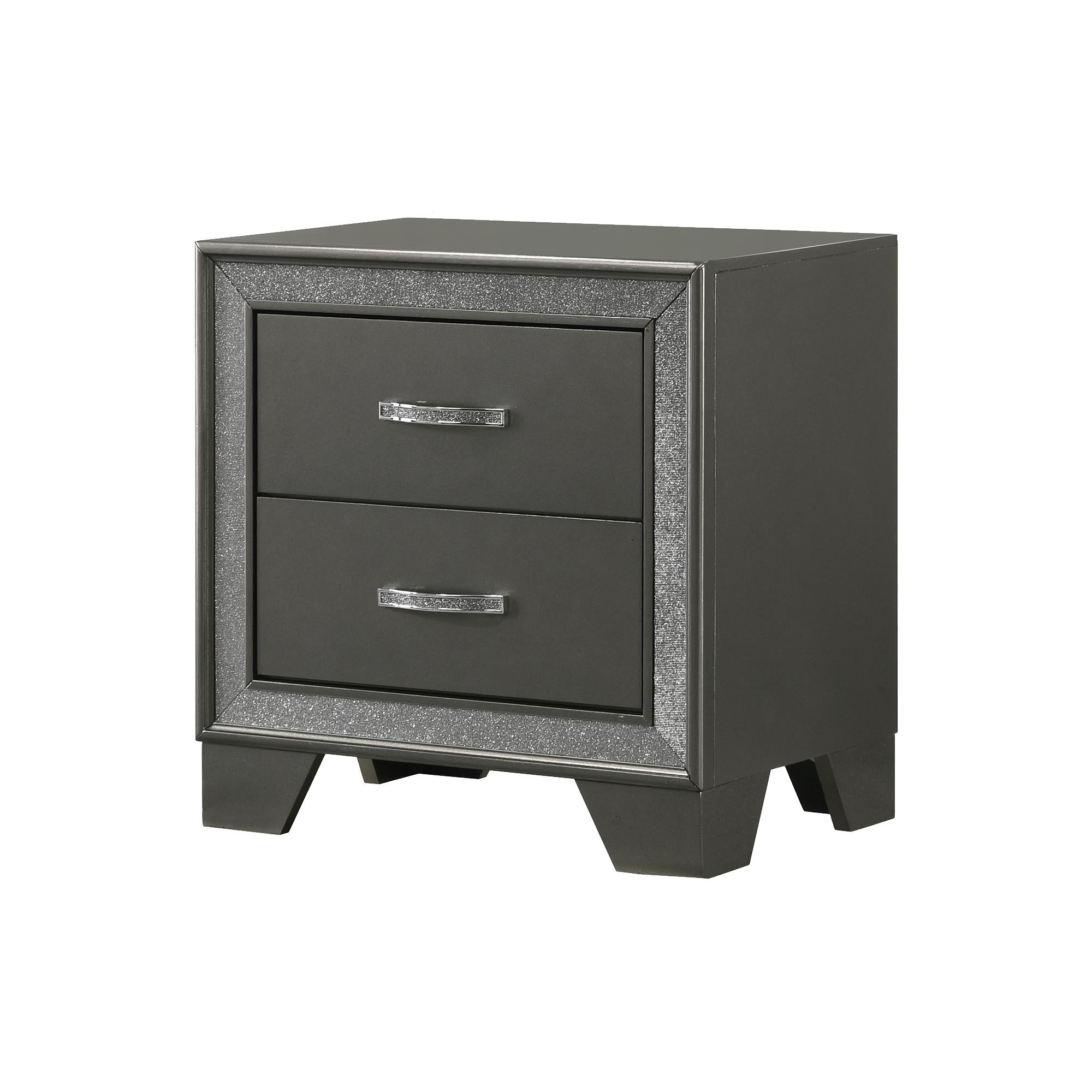  Crown Mark Kaia B4750-2 Nightstand - Dark Brown IMAGE 5