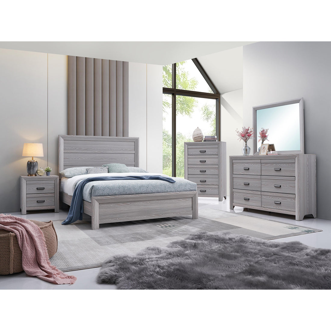  Crown Mark Adelaide B6710-1 Dresser - Driftwood IMAGE 1