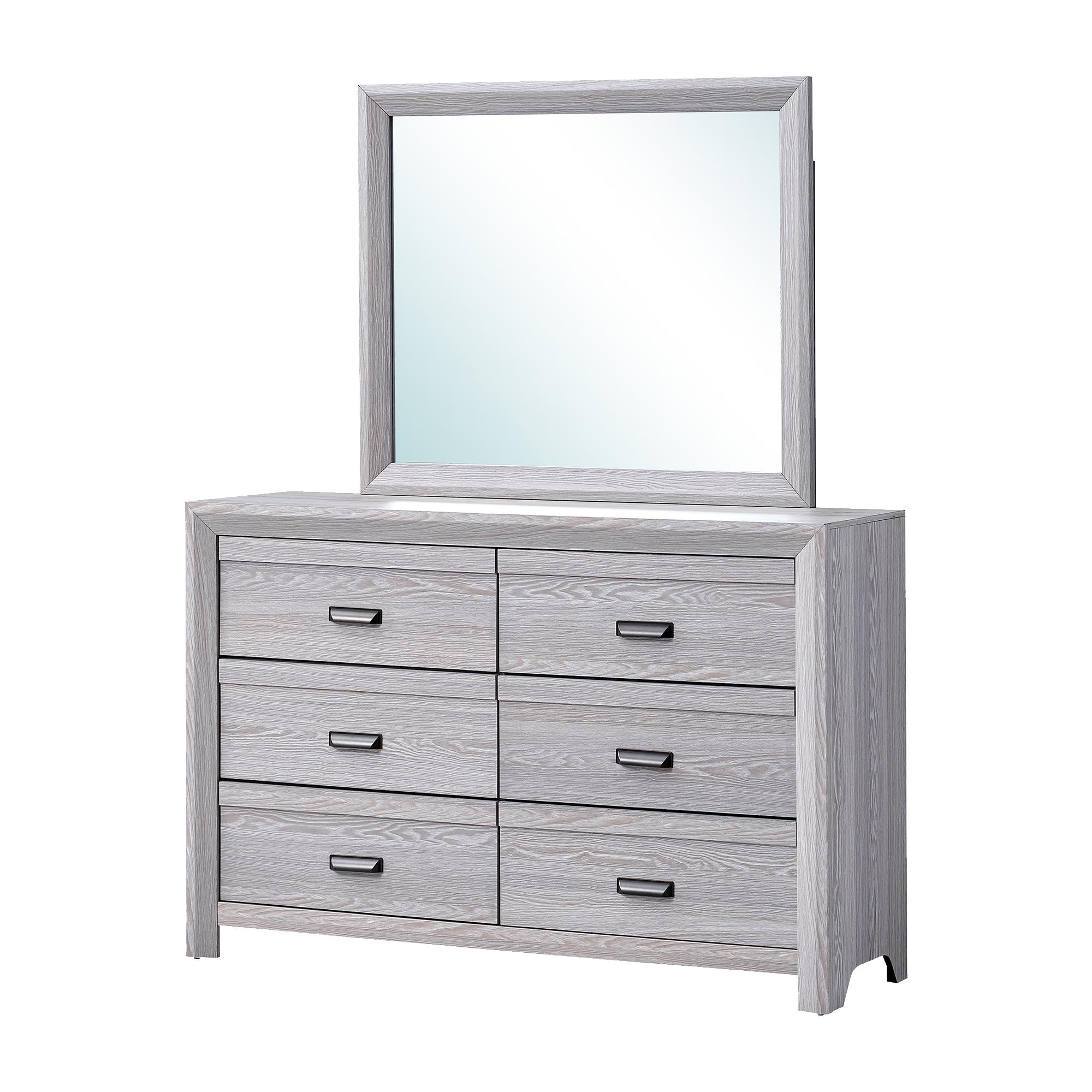  Crown Mark Adelaide B6710-1 Dresser - Driftwood IMAGE 3