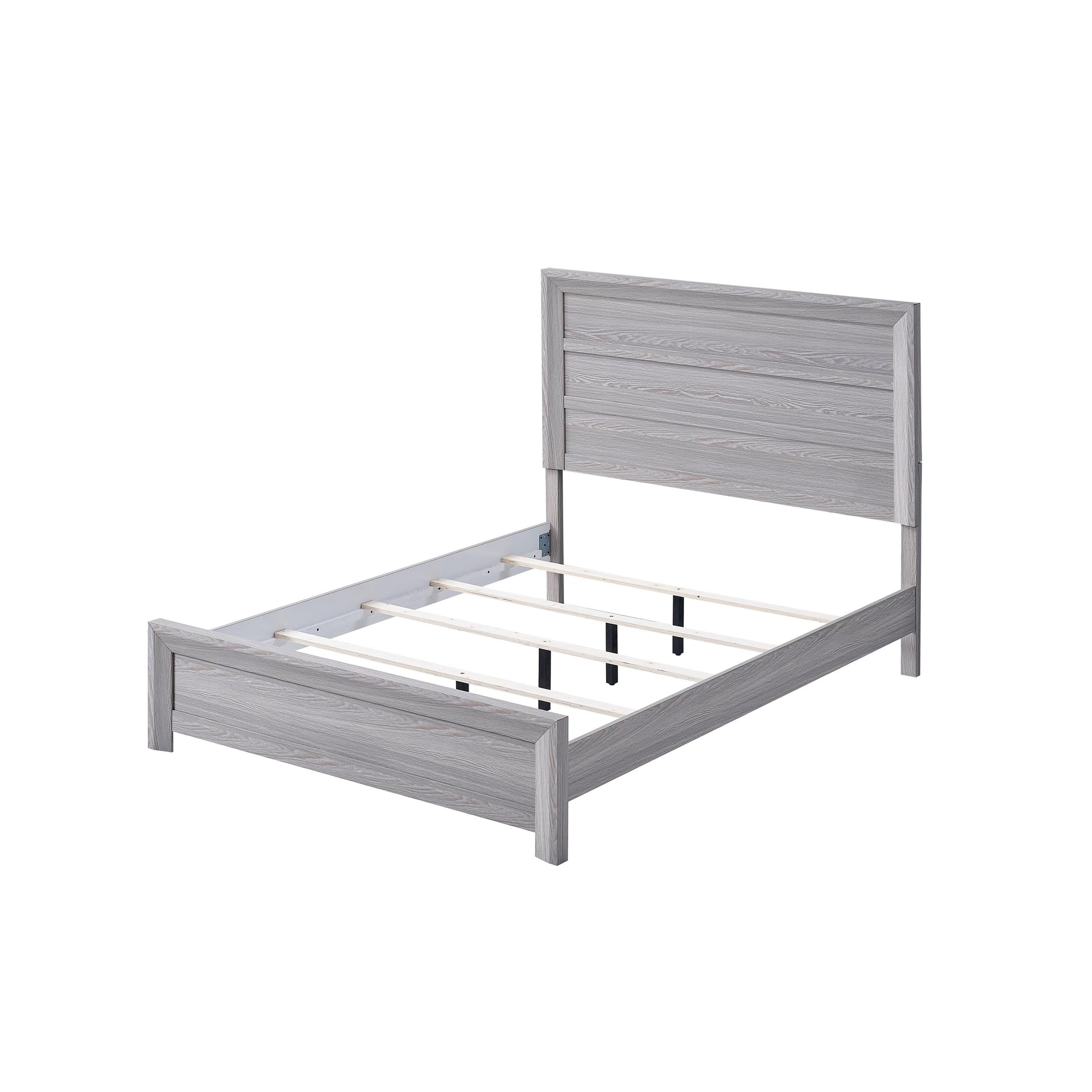  Size_Queen  -- Adelaide B6710-Q Queen Bed - Driftwood IMAGE 3