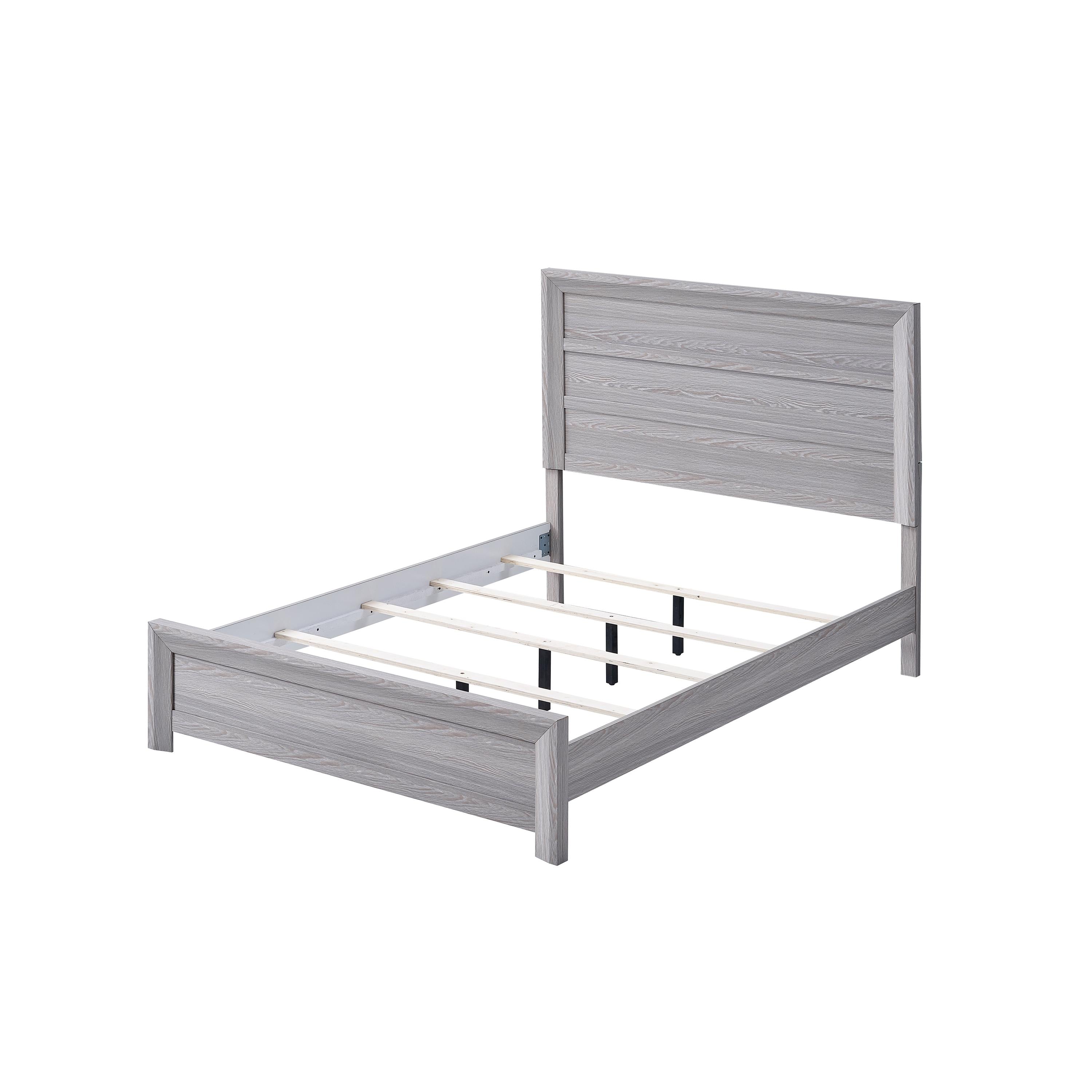  Size_Queen  -- Adelaide B6710-Q Queen Bed - Driftwood IMAGE 3