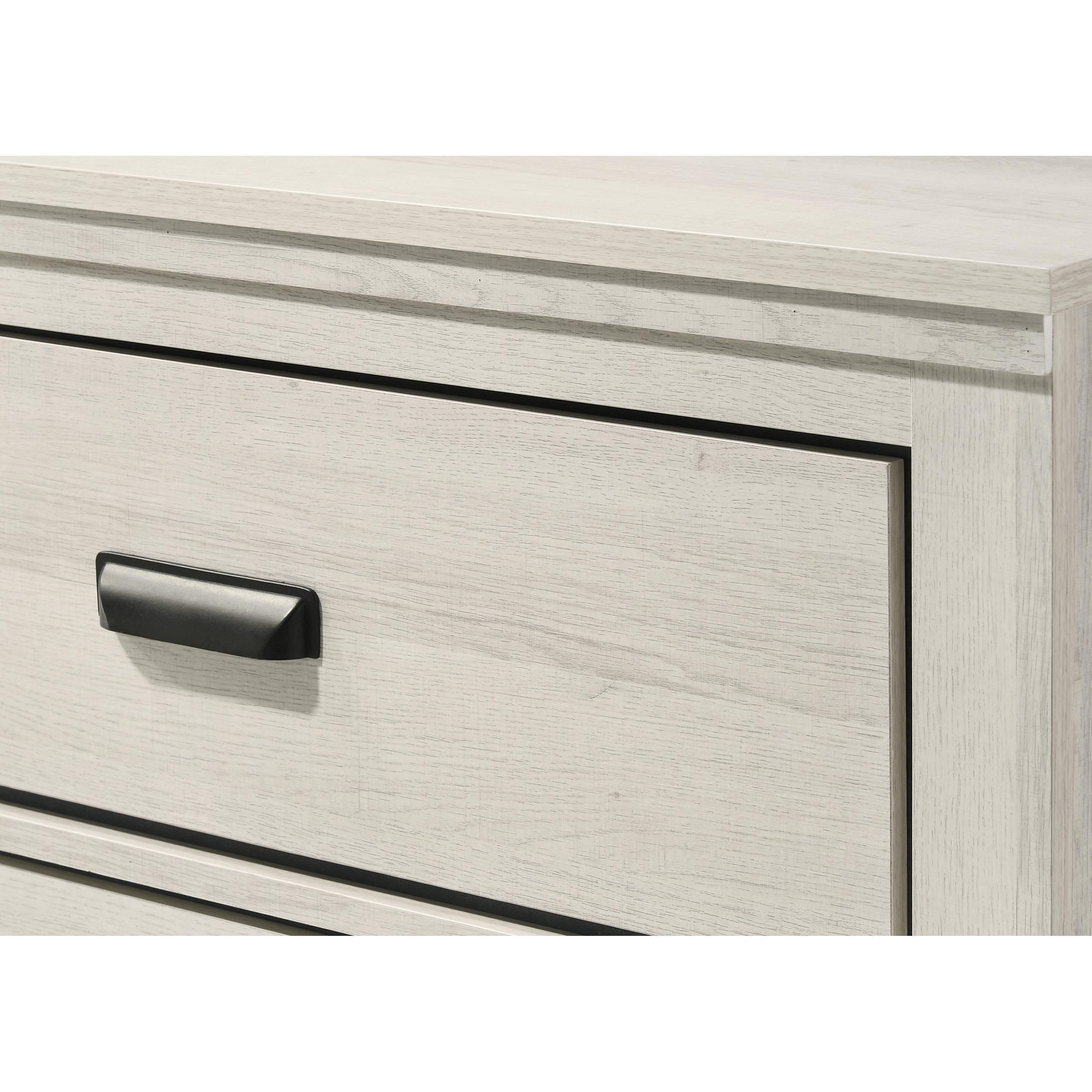  Crown Mark Carter B6810-4 Chest - White IMAGE 2