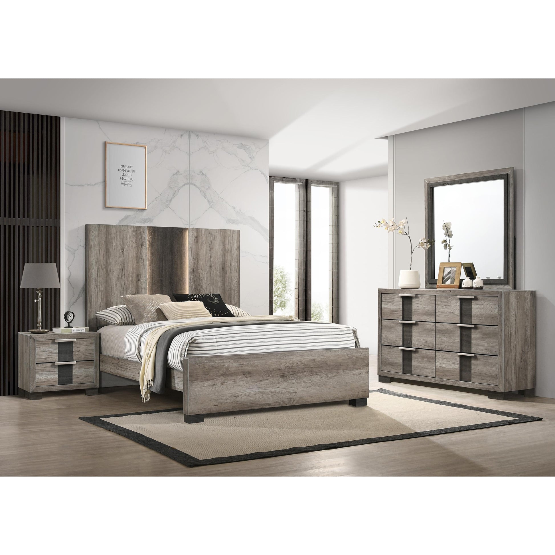  Size_King  -- Rangley Panel Bed IMAGE 2