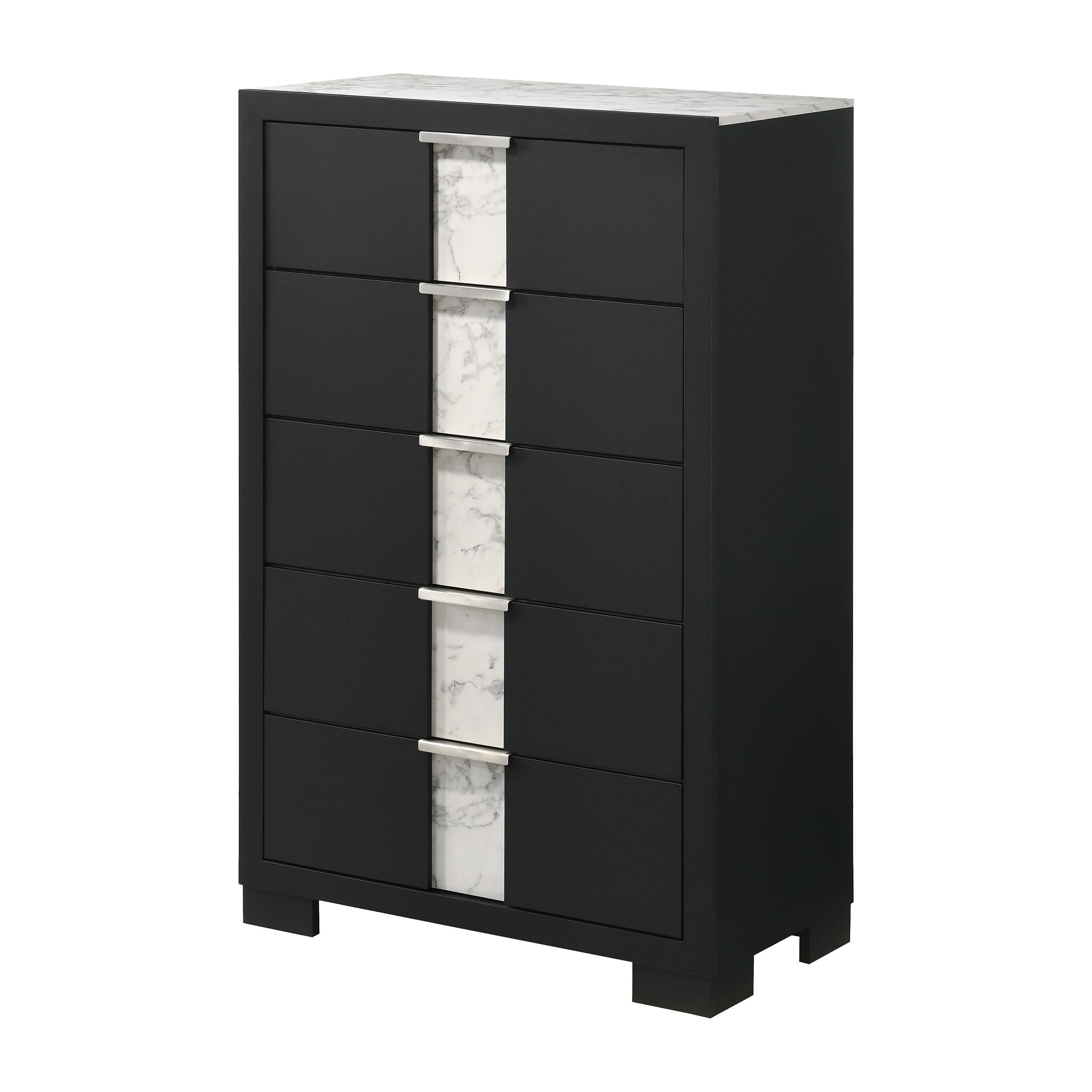  Crown Mark Rangley B6835-4 Chest - Black IMAGE 1