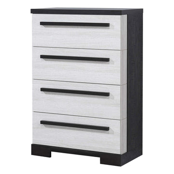  Crown Mark Remington B8162-4 Chest - Black/White IMAGE 1