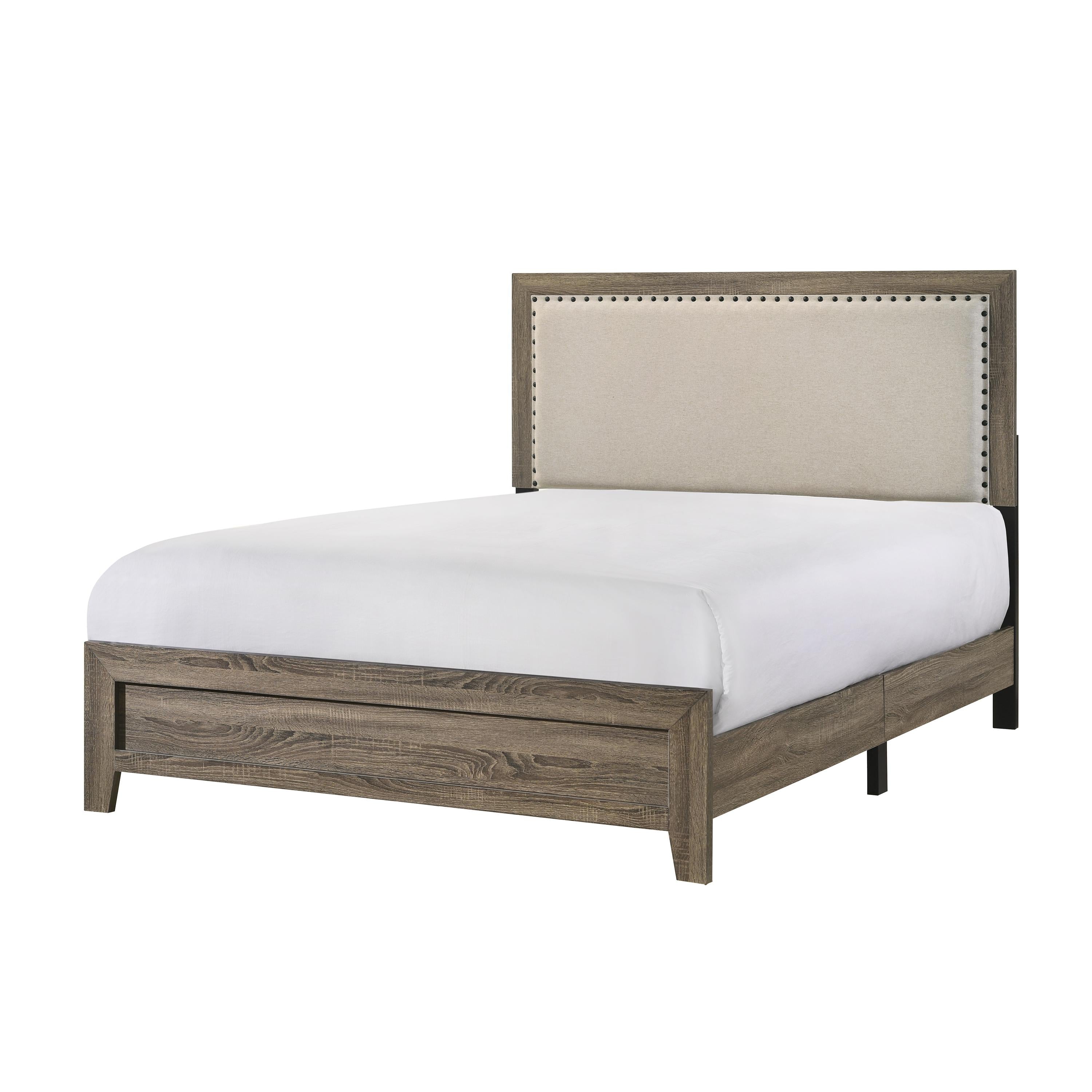  Size_Full  -- Millie B9205-F-BED Full Upholstered Bed IMAGE 1