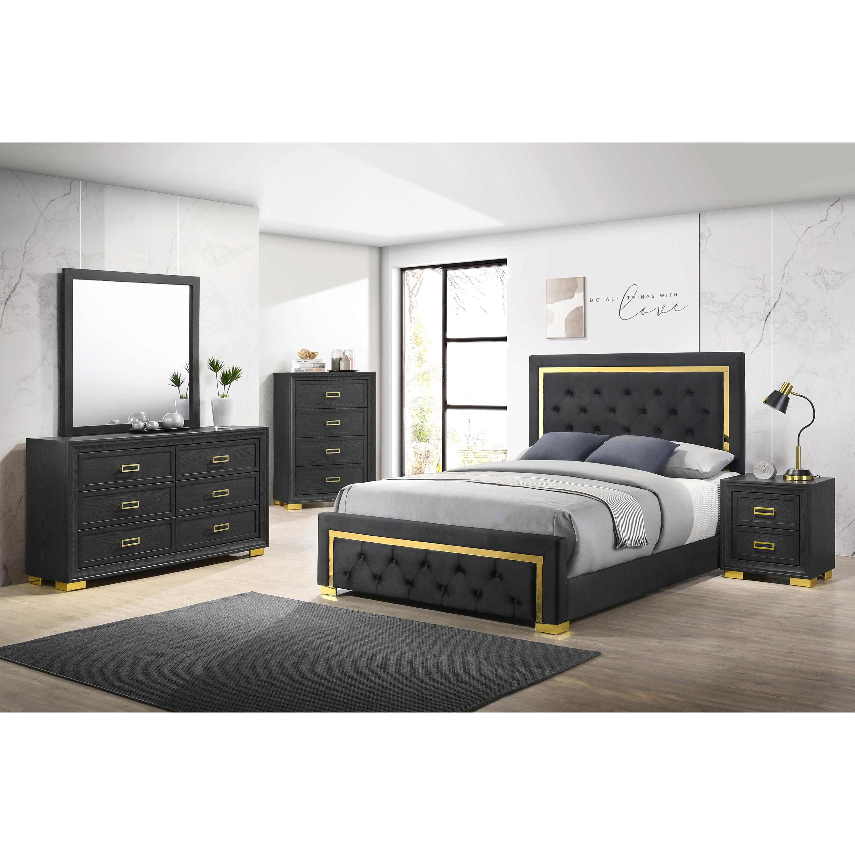  Crown Mark Pepe B9290-1 Dresser - Black IMAGE 2
