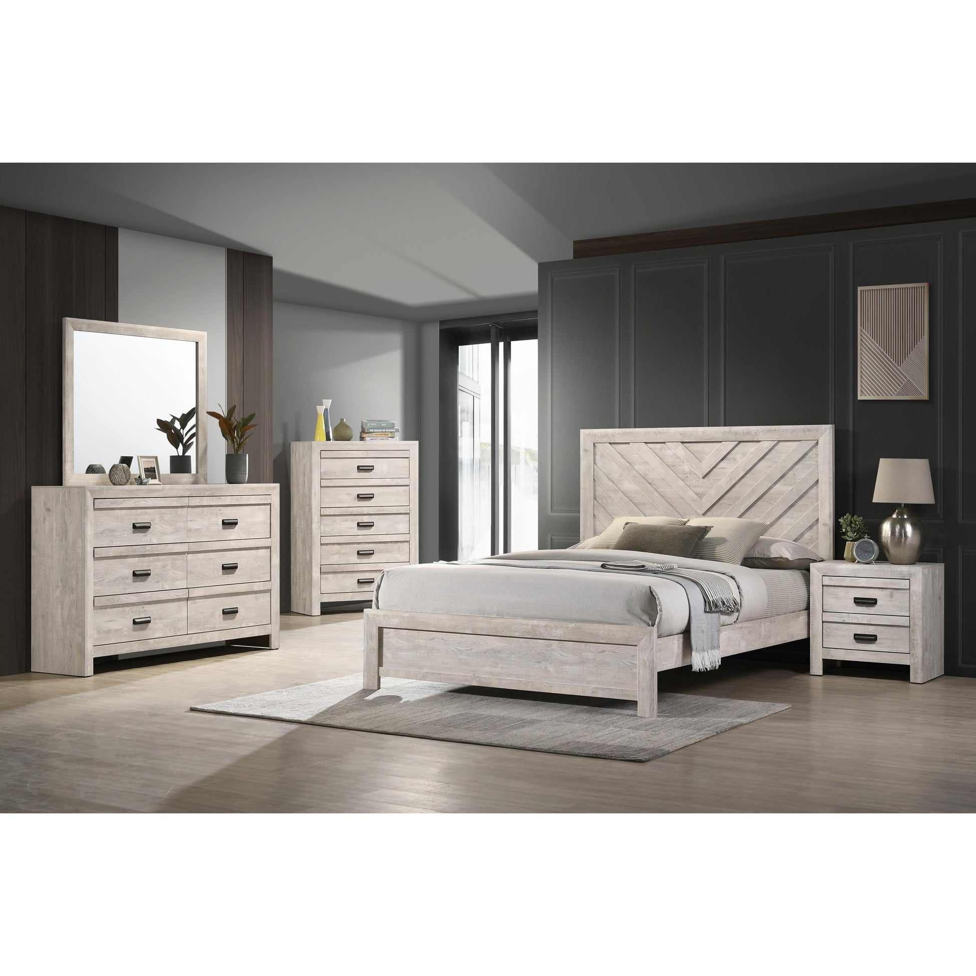  Size_Queen  -- Valor B9330-Q Queen Bed IMAGE 2