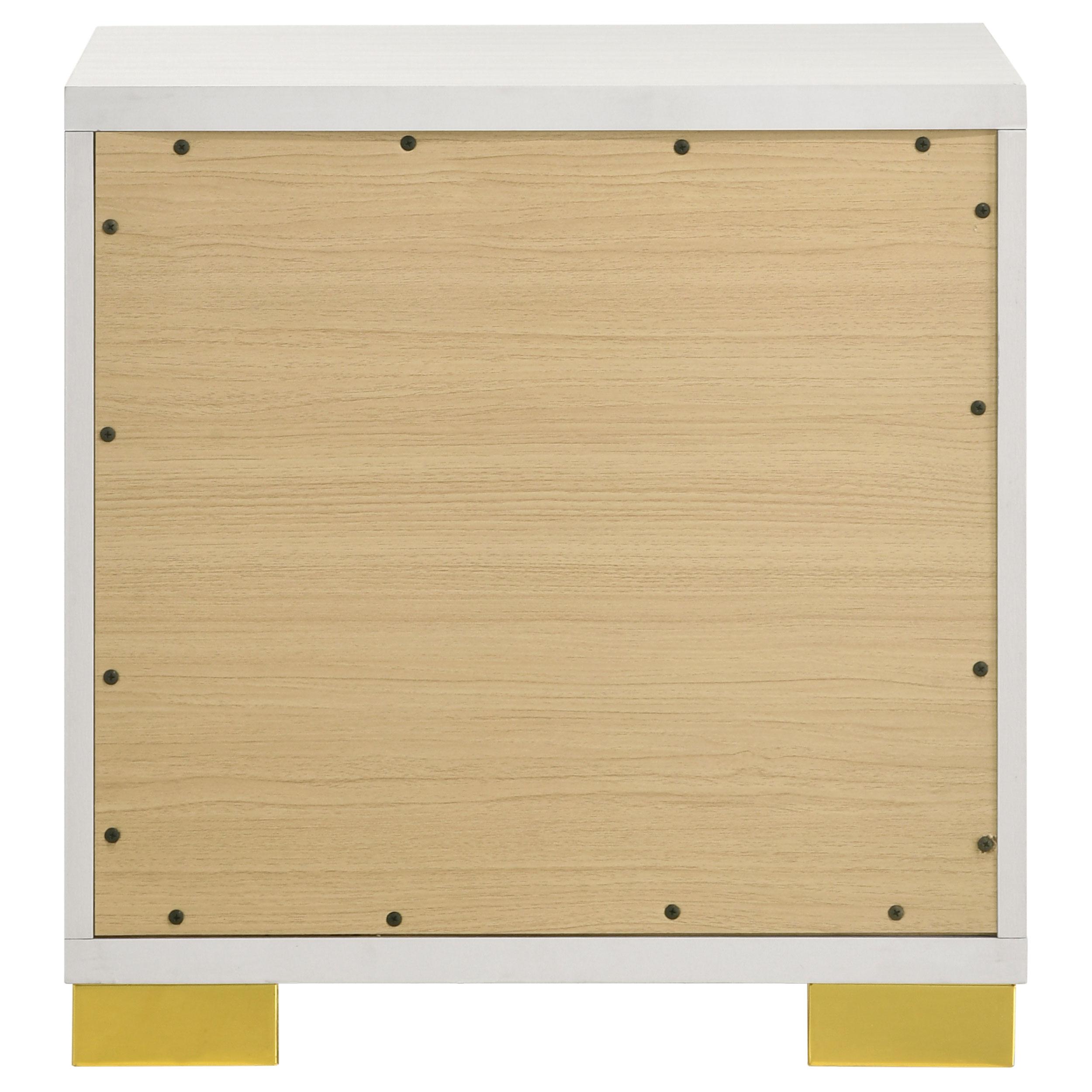  Coaster Furniture Marceline 222932 2-Drawer Nightstand - White IMAGE 9