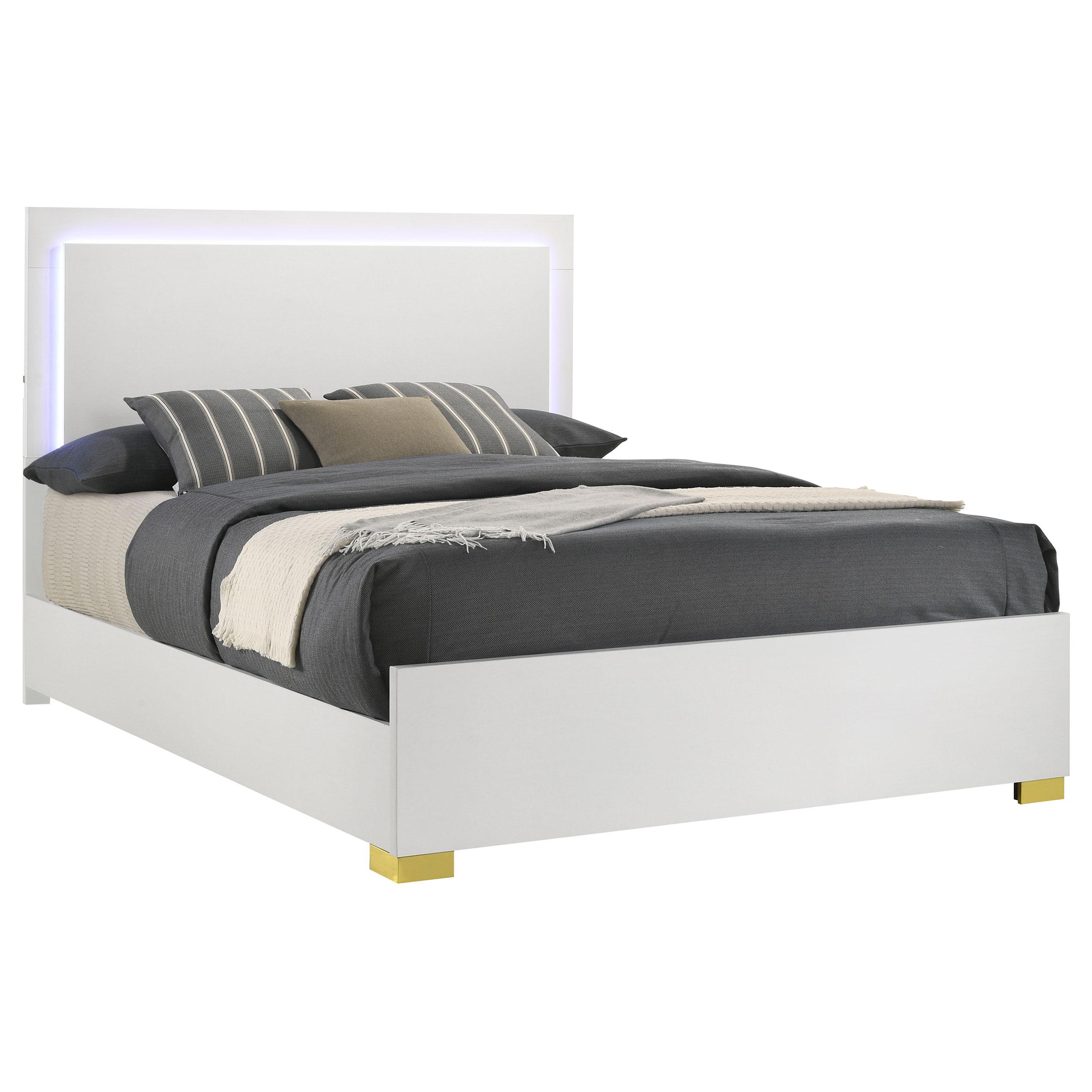  Size_Queen  -- Coaster Furniture Marceline Panel Bed IMAGE 1