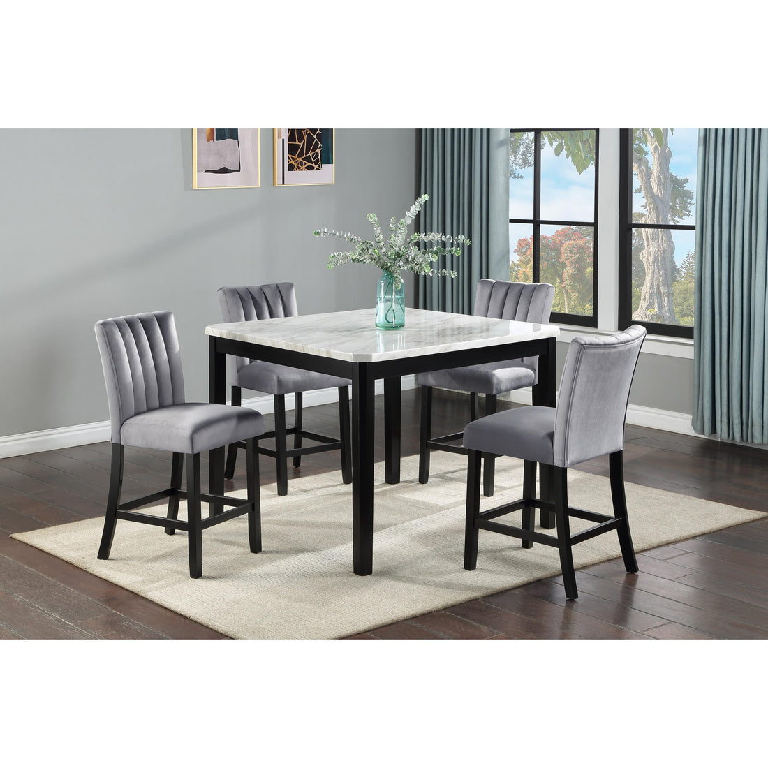  Crown Mark Pascal 2724T-4848 Counter Height Dining Table IMAGE 1