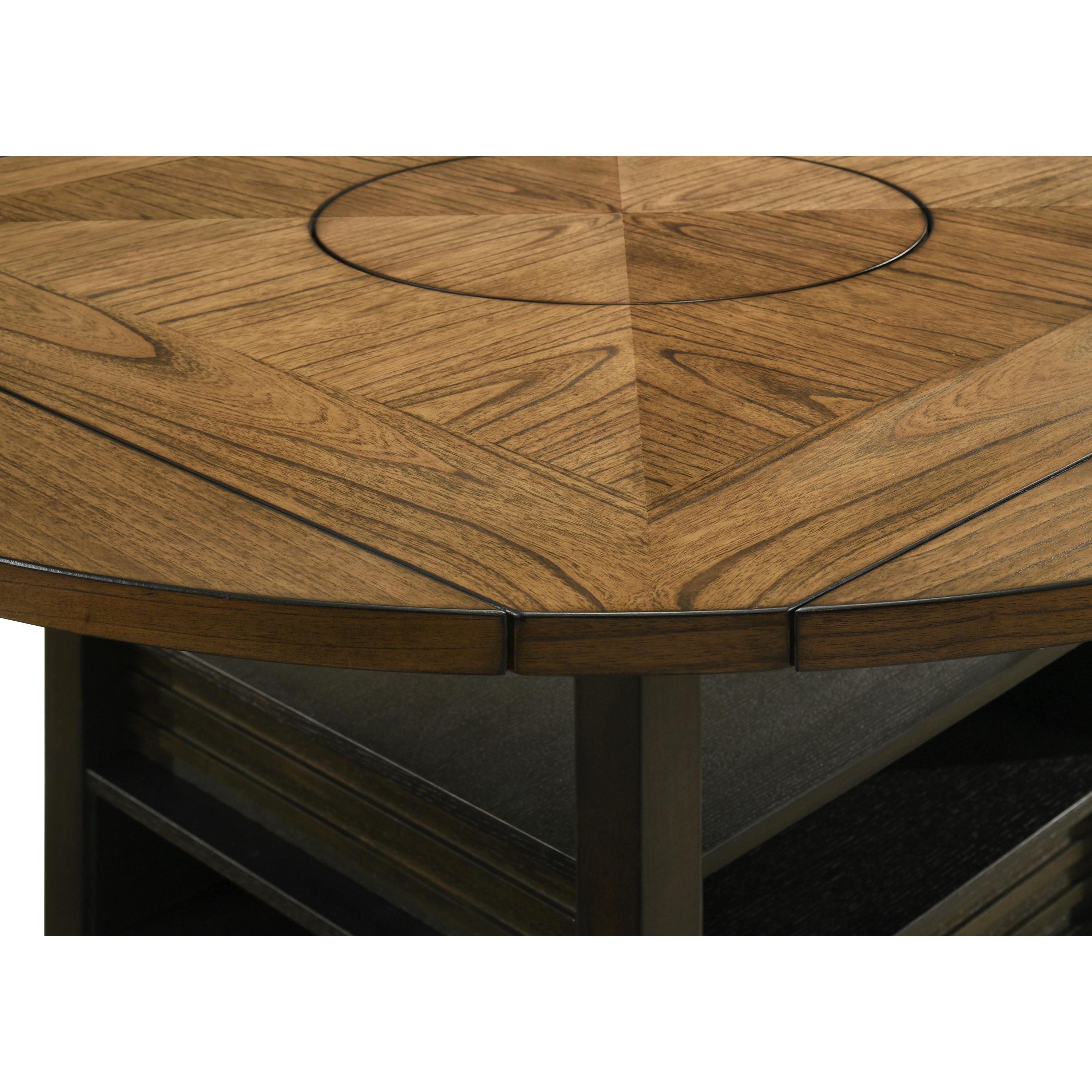  Crown Mark Oakly 2848T-6060 Counter Height Dining Table IMAGE 10