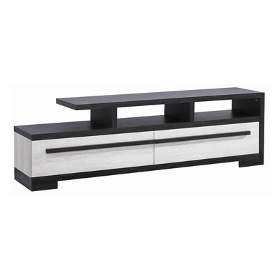  Crown Mark Remington B8162-9 TV Stand - Black/White IMAGE 1