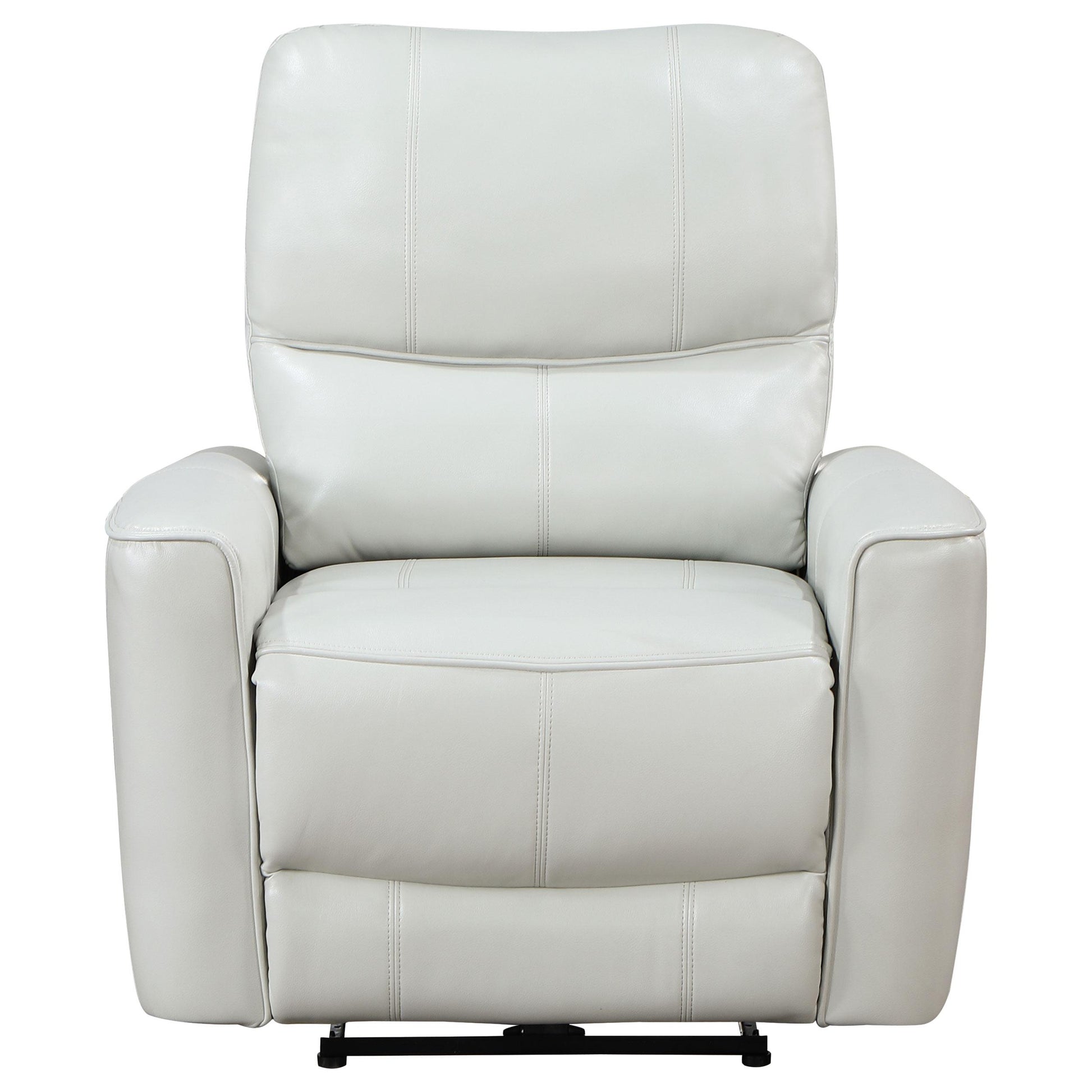  Coaster Furniture Greenfield 610263P Upholstered Power Recliner Chair - Dove Grey IMAGE 4