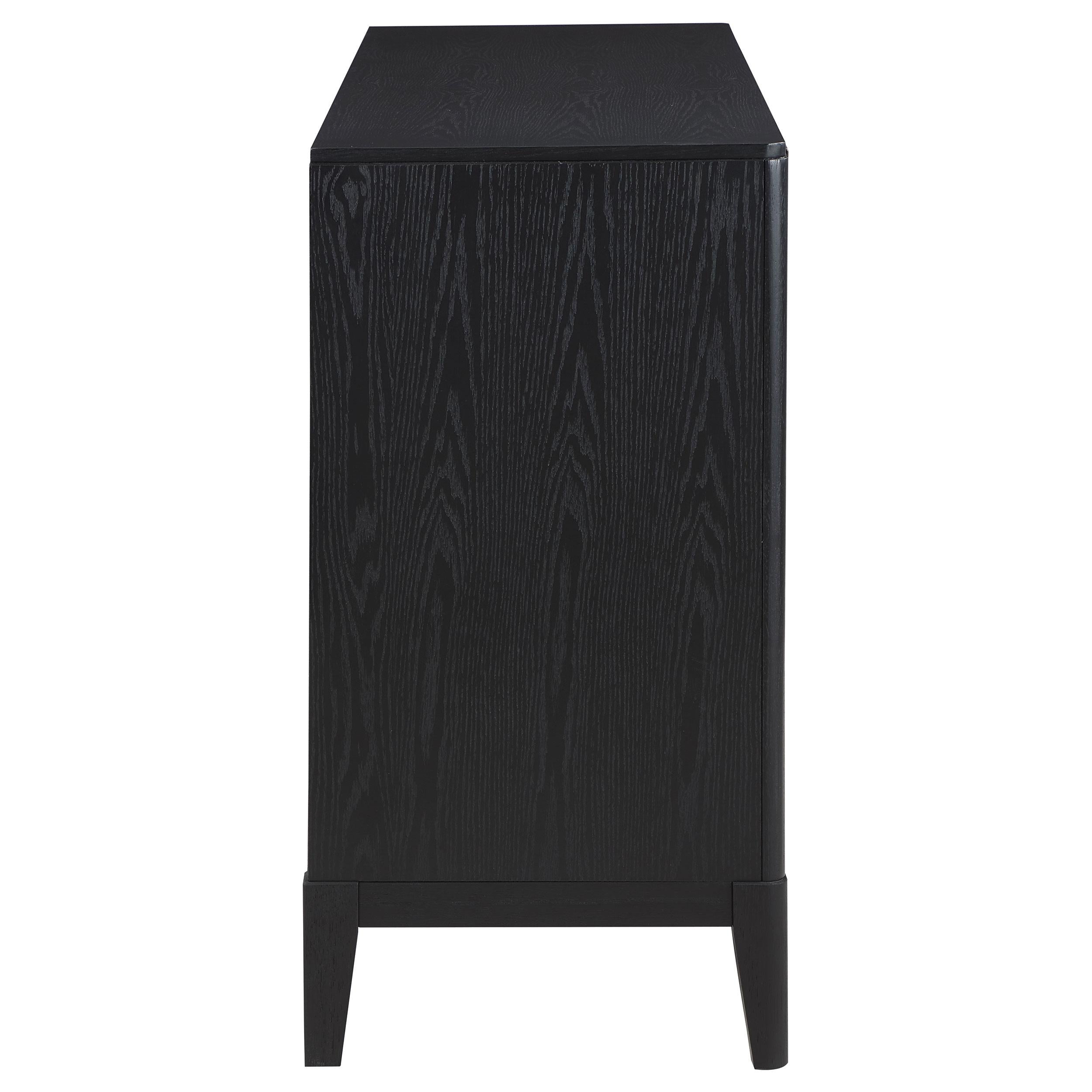  Coaster Furniture Brookmead 108235 4-door Sideboard Buffet Storage Cabinet - Black IMAGE 10
