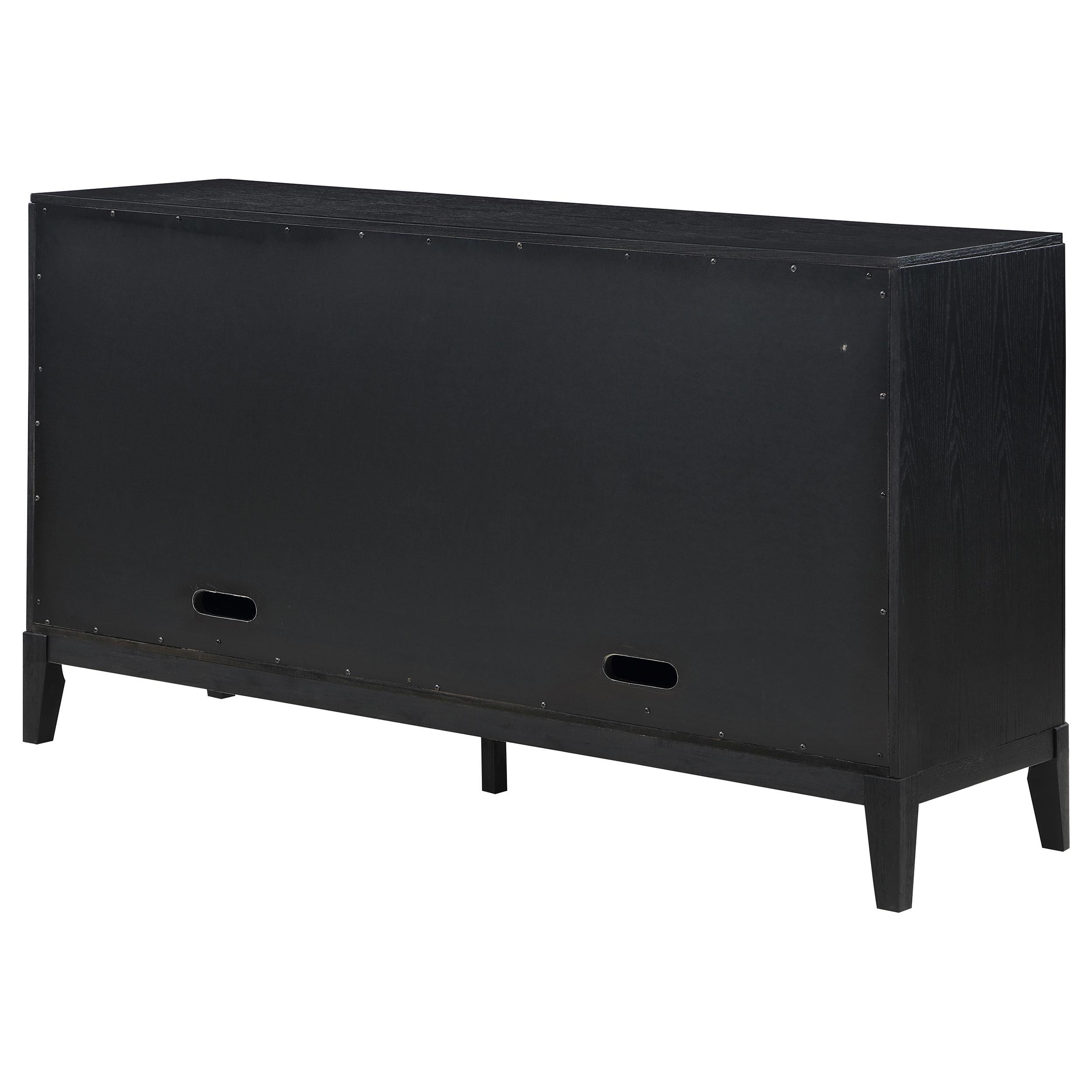  Coaster Furniture Brookmead 108235 4-door Sideboard Buffet Storage Cabinet - Black IMAGE 9