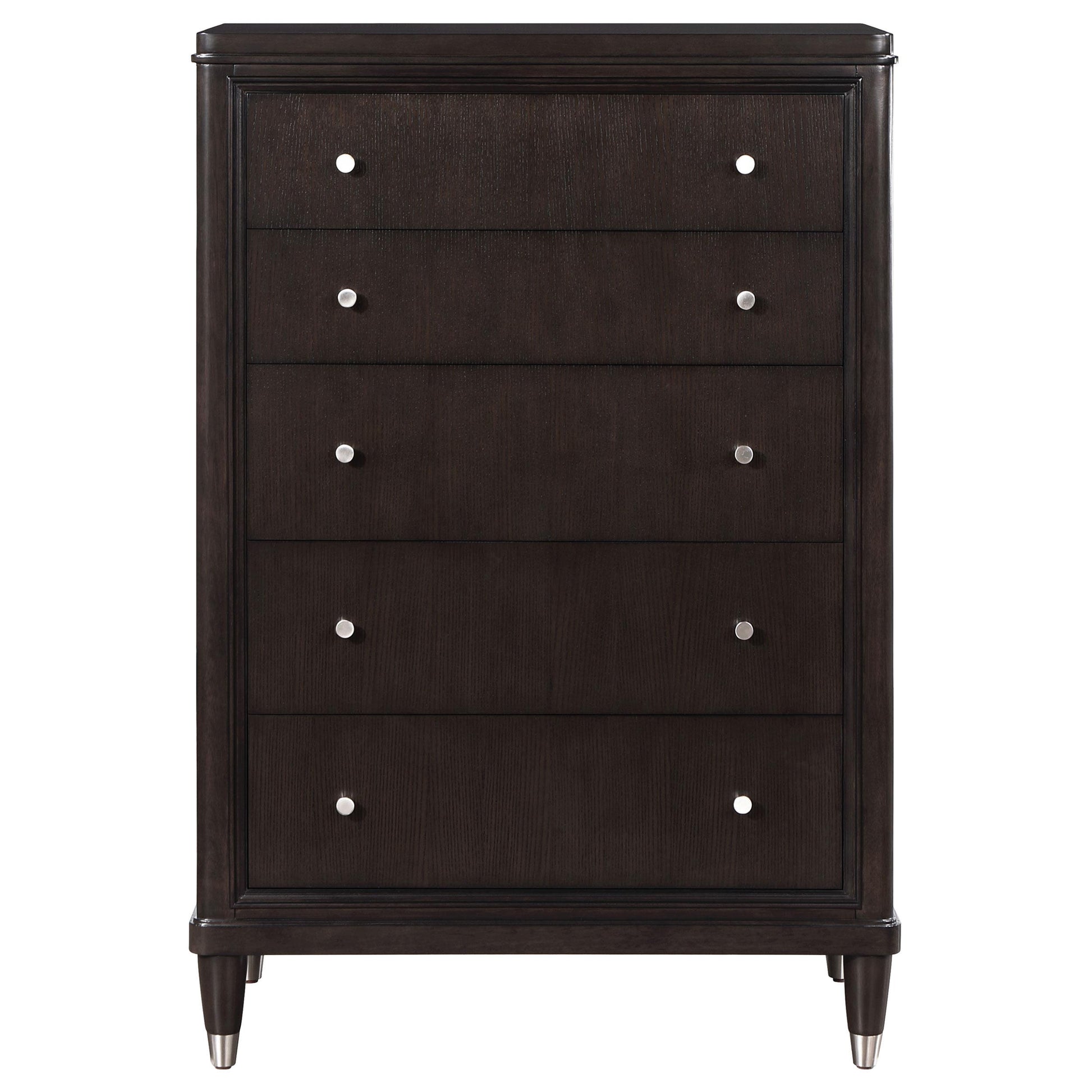  Coaster Furniture Emberlyn 223065 5-Drawer Bedroom Chest - Brown IMAGE 3