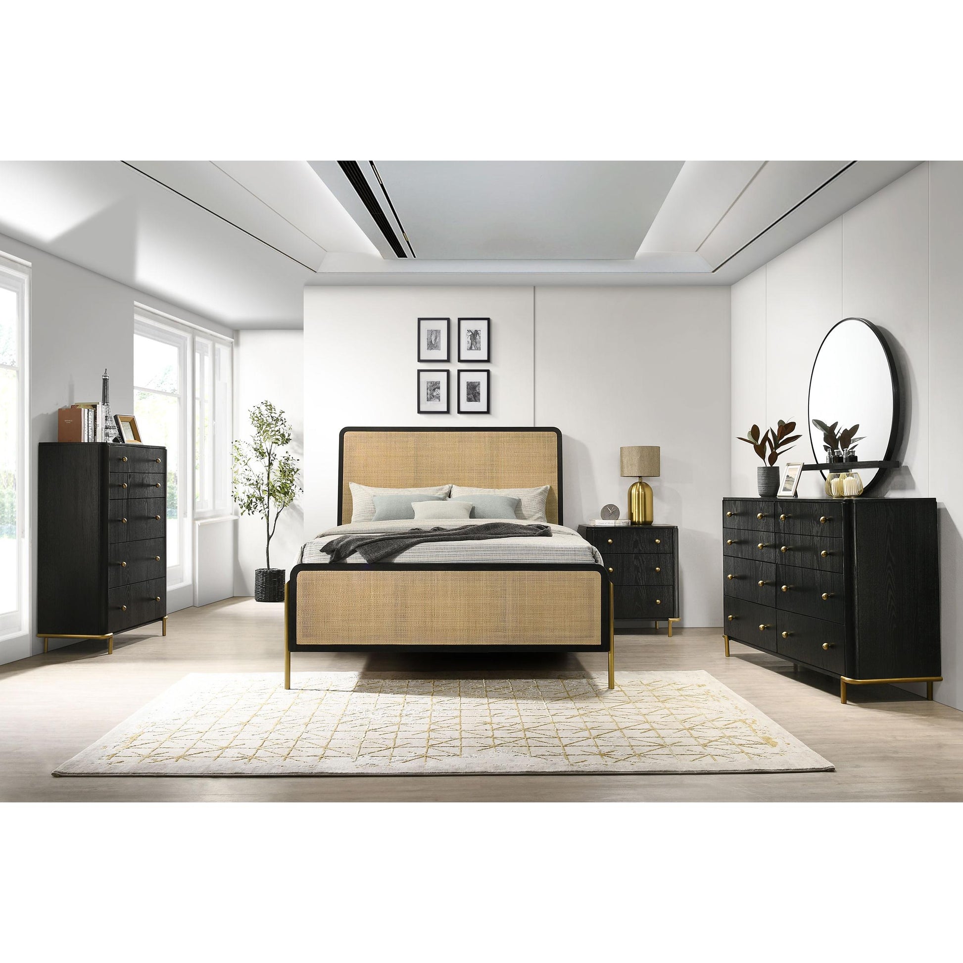  Size_King  -- Coaster Furniture Arini Panel Bed IMAGE 5