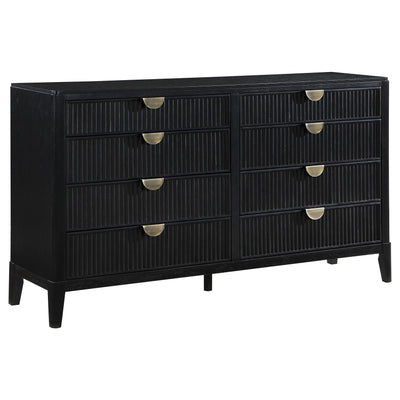 Coaster Furniture Brookmead 224713 8-Drawer Dresser - Black IMAGE 1