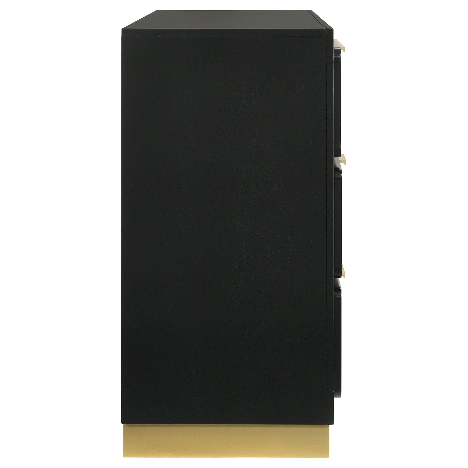  Coaster Furniture Caraway 224783 6-Drawer Dresser - Black IMAGE 9