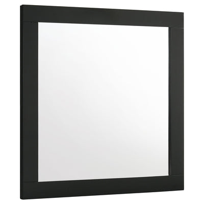  Coaster Furniture Caraway 224784 Dresser Mirror - Black IMAGE 1
