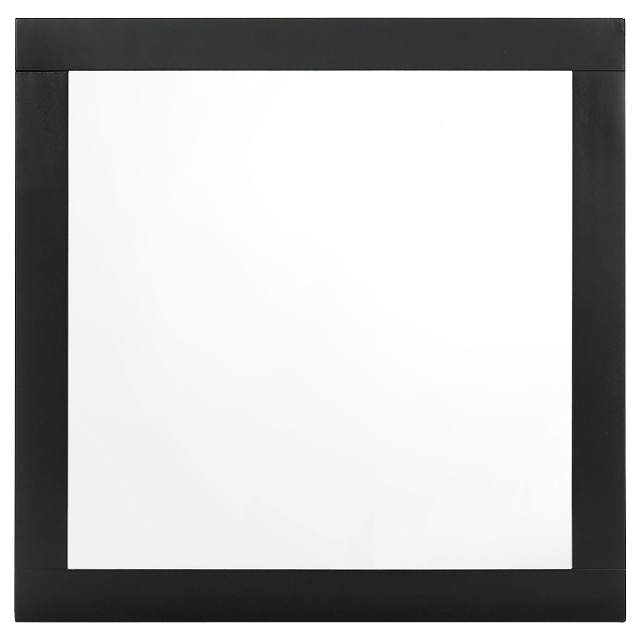  Coaster Furniture Caraway 224784 Dresser Mirror - Black IMAGE 3