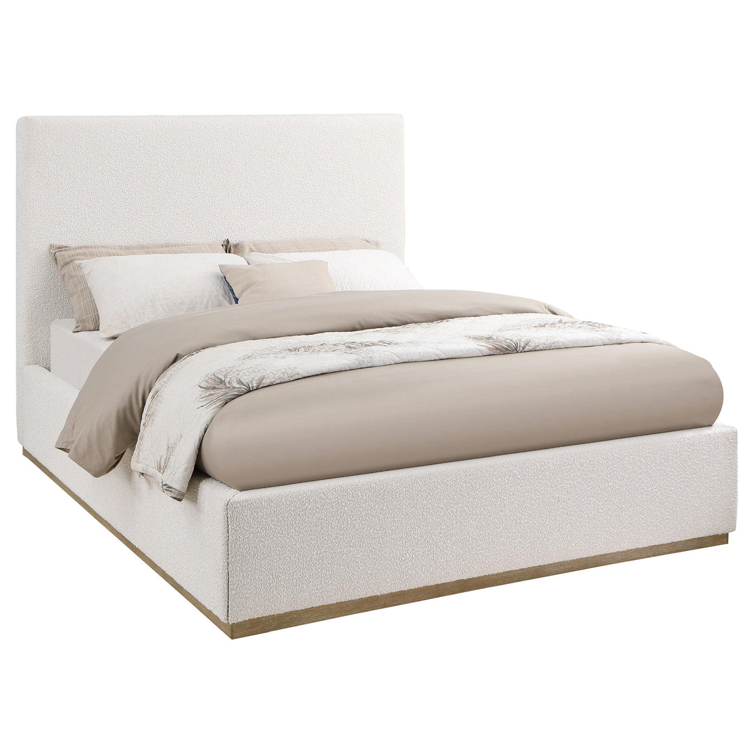  Size_King  -- Knox Upholstered Panel Bed IMAGE 1