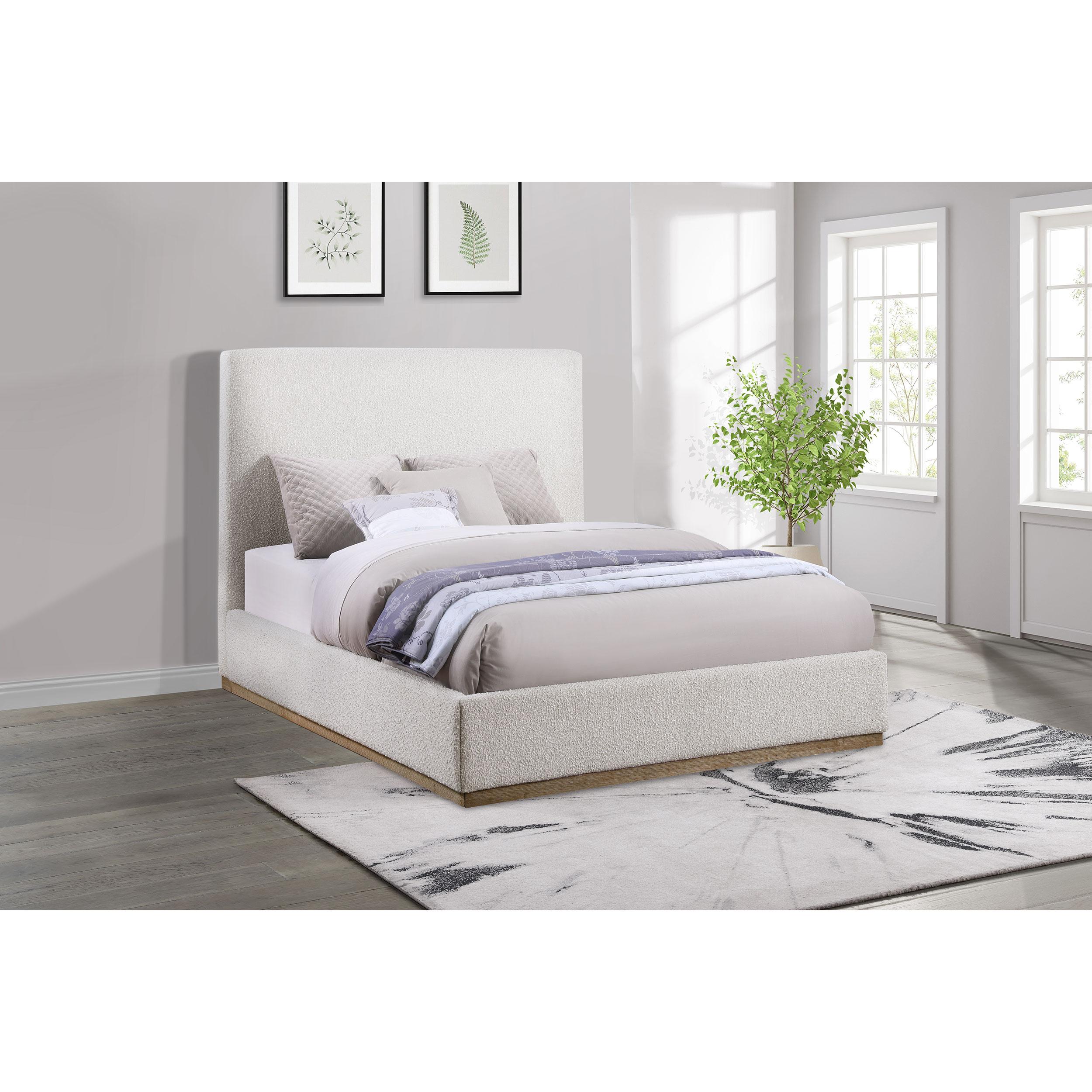  Size_King  -- Knox Upholstered Panel Bed IMAGE 2