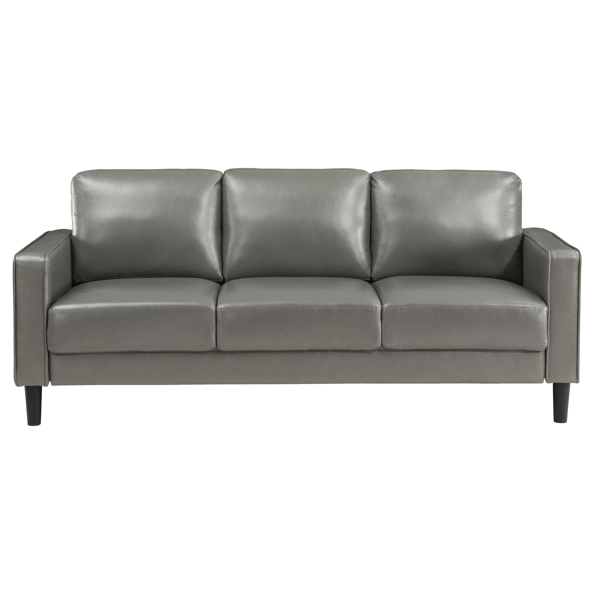  Coaster Furniture Ruth 508365 Upholstered Track Arm Sofa - Grey IMAGE 3