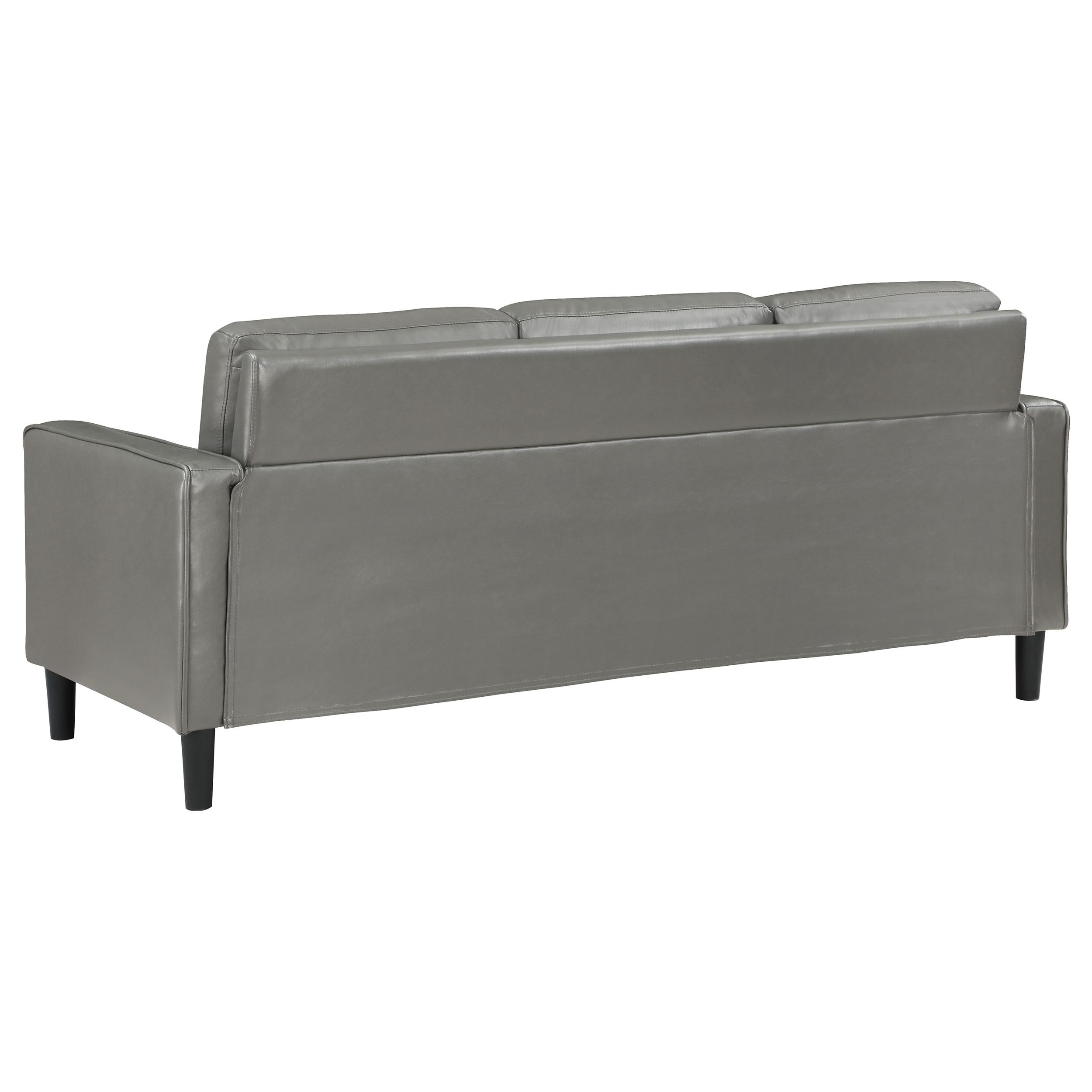  Coaster Furniture Ruth 508365 Upholstered Track Arm Sofa - Grey IMAGE 6