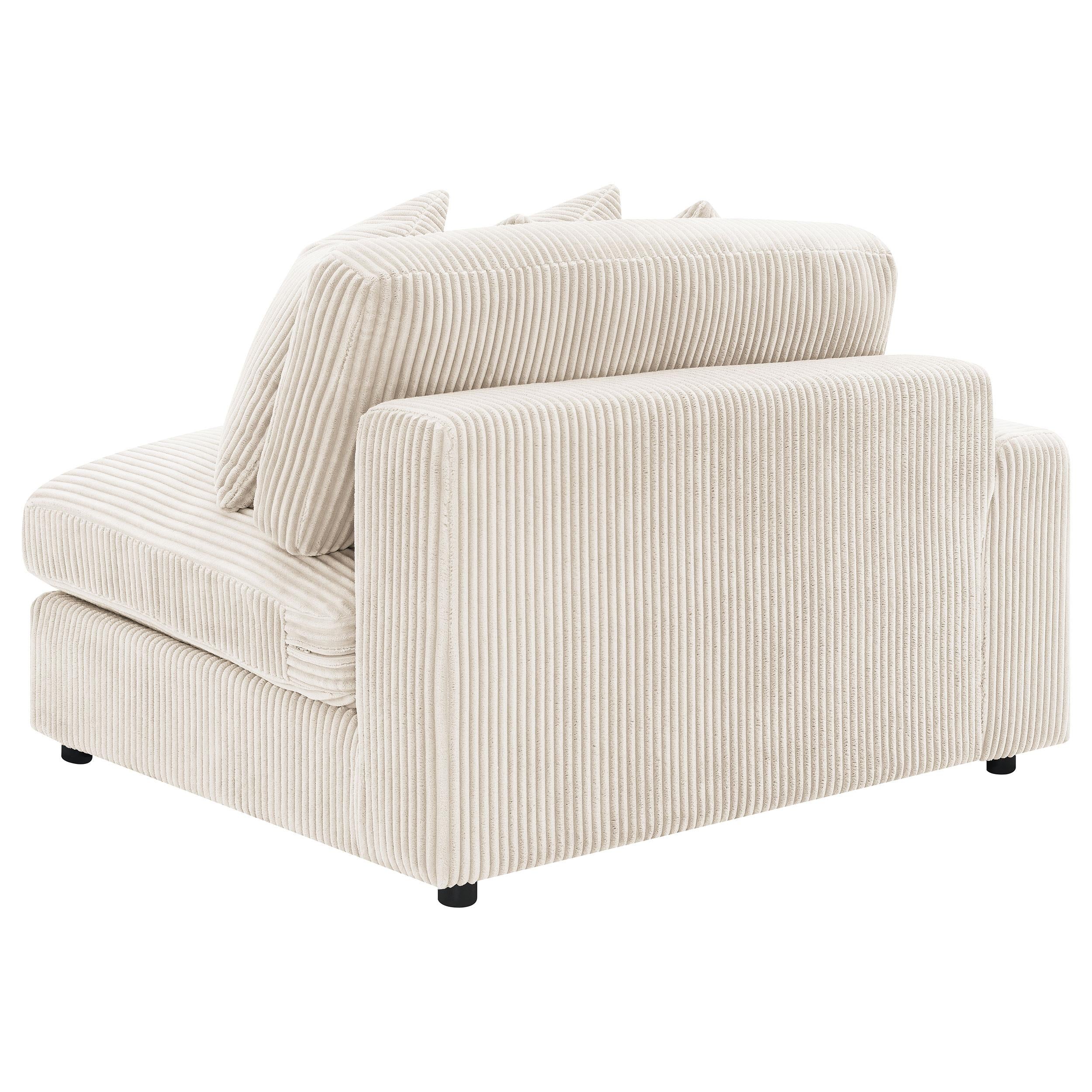  Coaster Furniture Blaine 509899 Upholstered Reversible Chaise Sectional Sofa - Sand IMAGE 17
