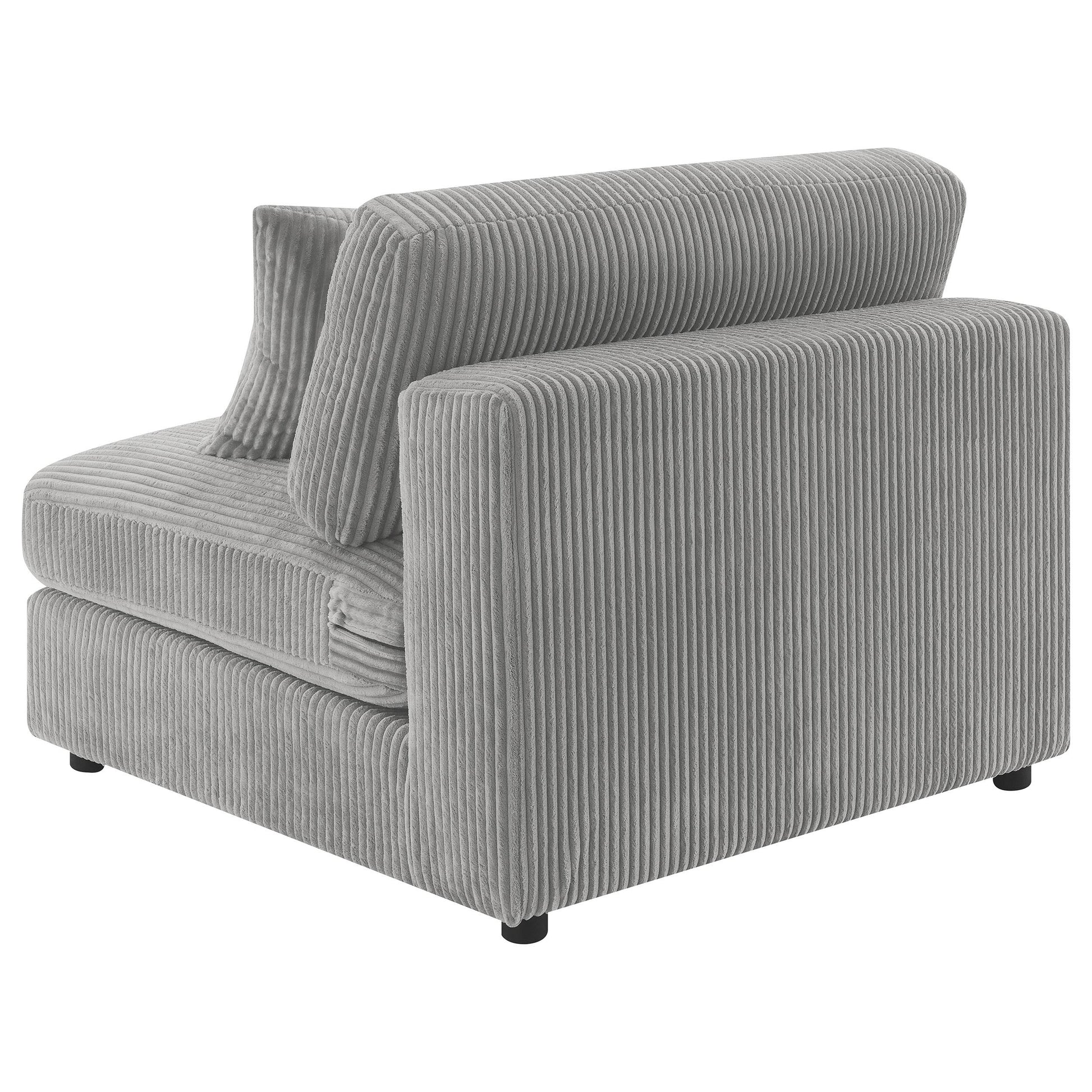  Coaster Furniture Blaine 509997 Upholstered Armless Chair - Fog IMAGE 6